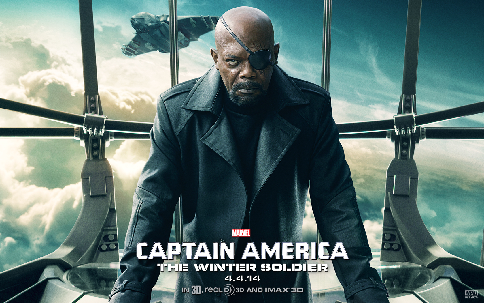 Nick Fury from Captain America: The Winter Soldier HD Wallpaper