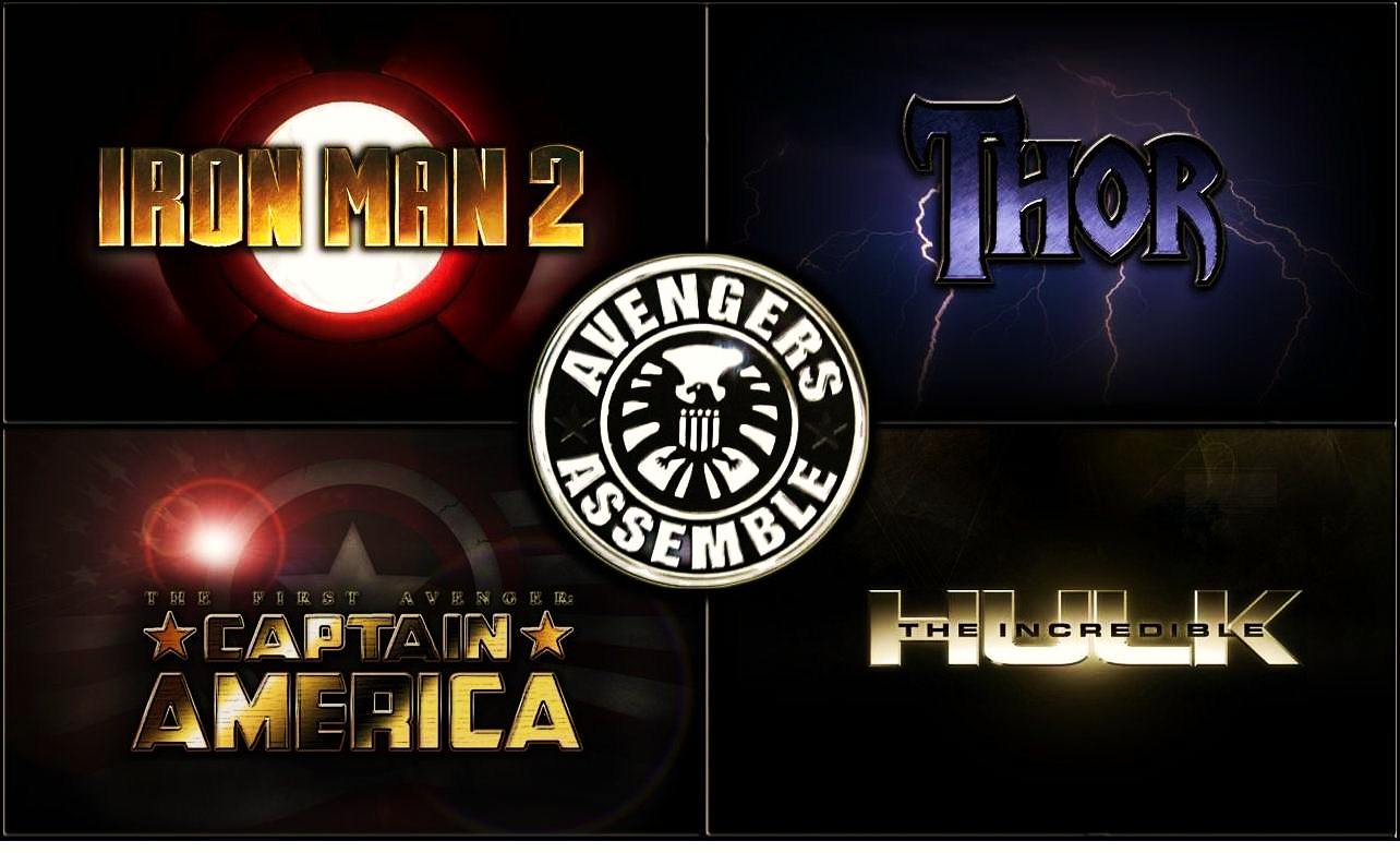 Avengers Assemble, Iron Man 2, Thor, Captain America, Hulk HD Wallpaper