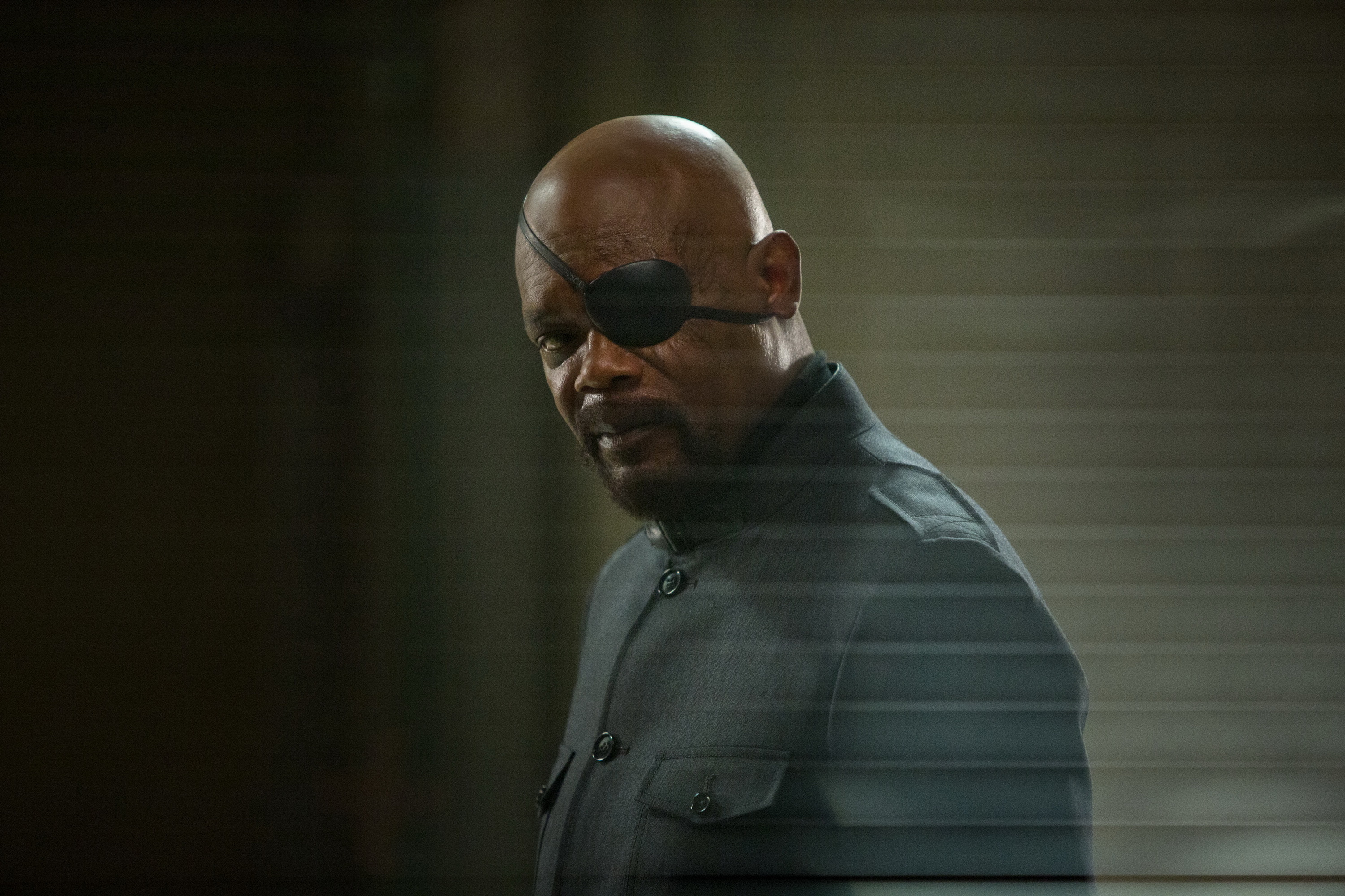 Nick Fury from Marvel HD Wallpaper