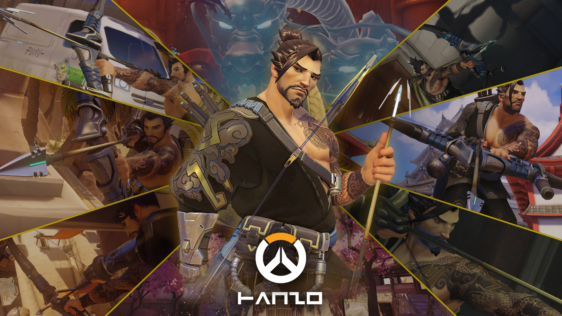 Hanzo from Overwatch HD Wallpaper