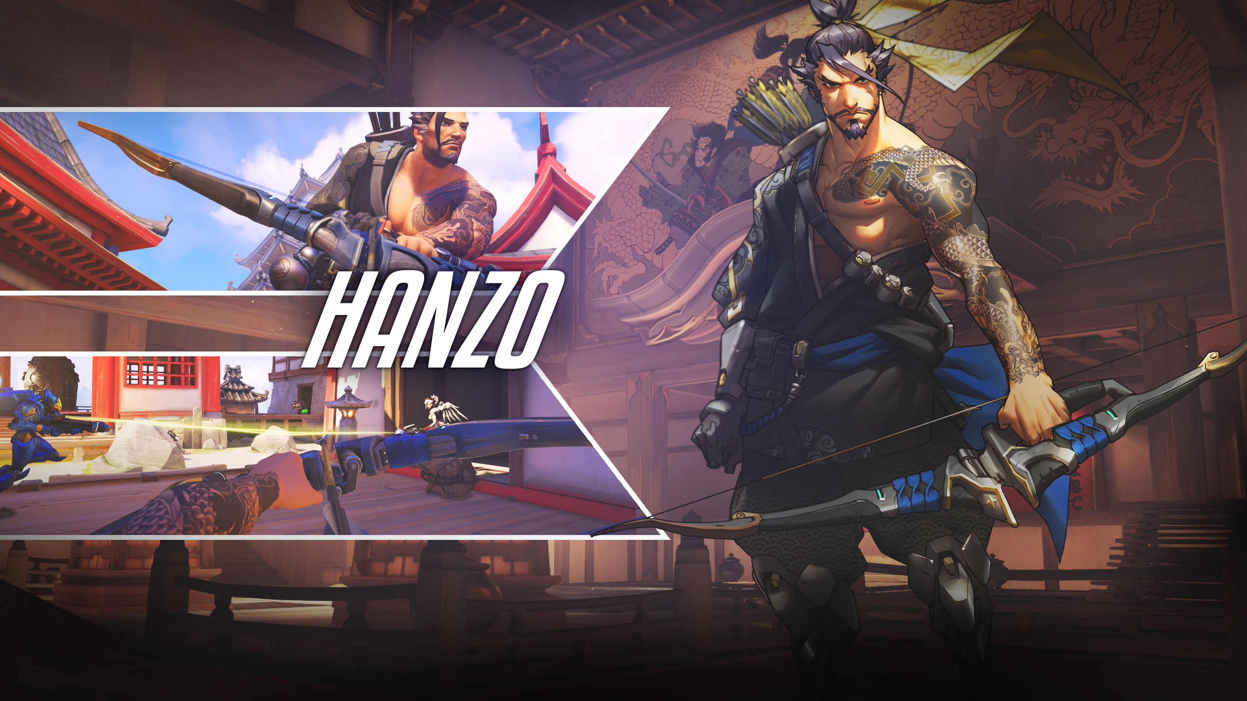 Hanzo from Overwatch HD Wallpaper