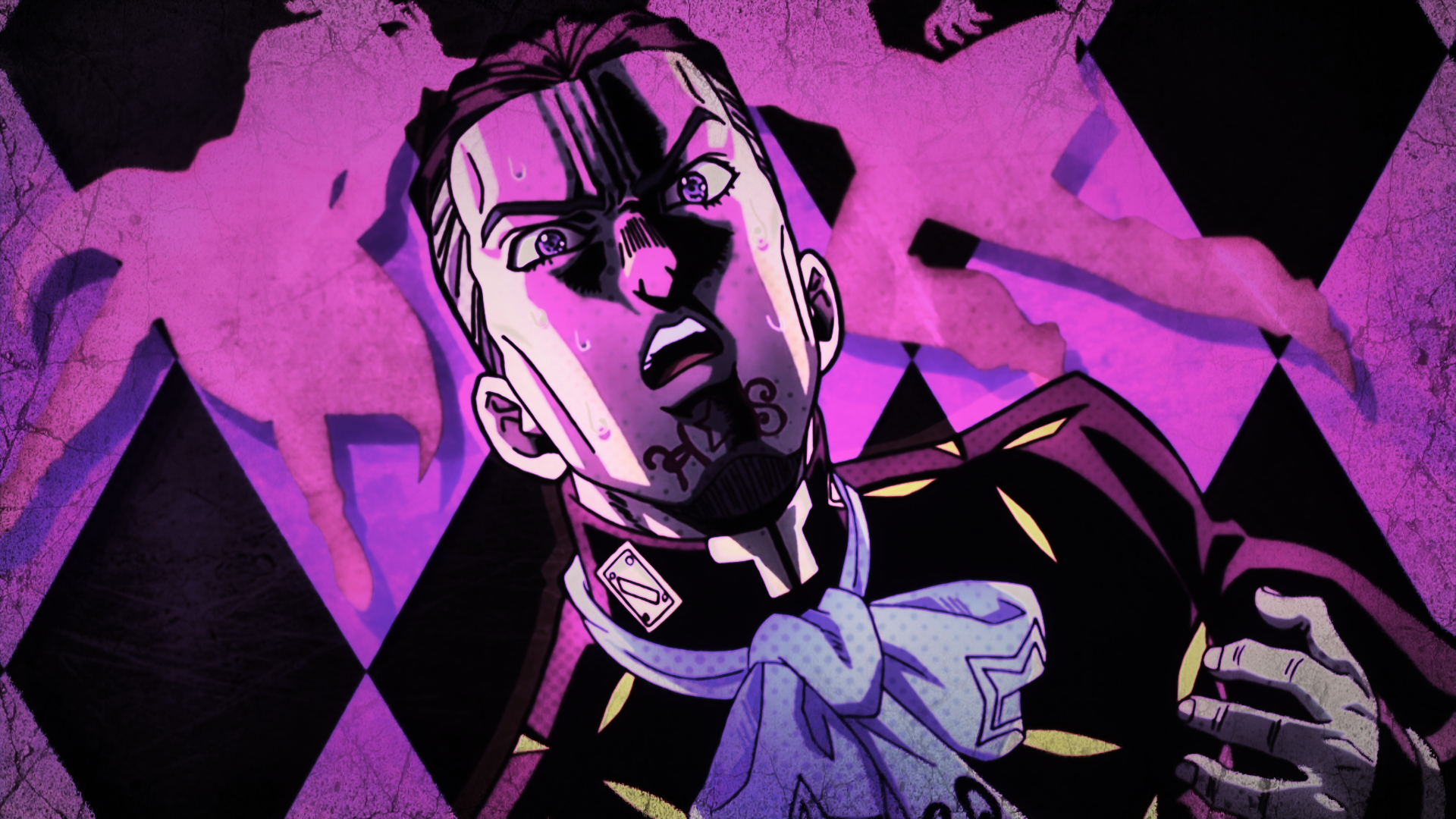 Josuke Higashikata from JoJo's Bizarre Adventure HD Wallpaper