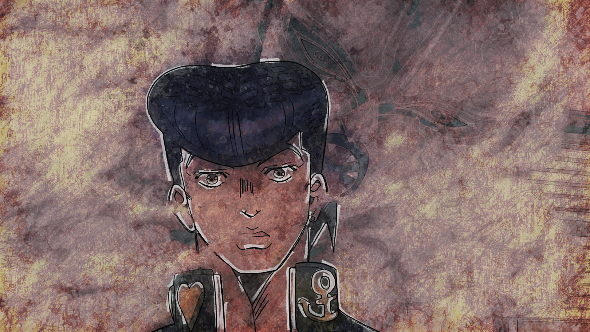 Josuke Higashikata from JoJo's Bizarre Adventure HD Wallpaper