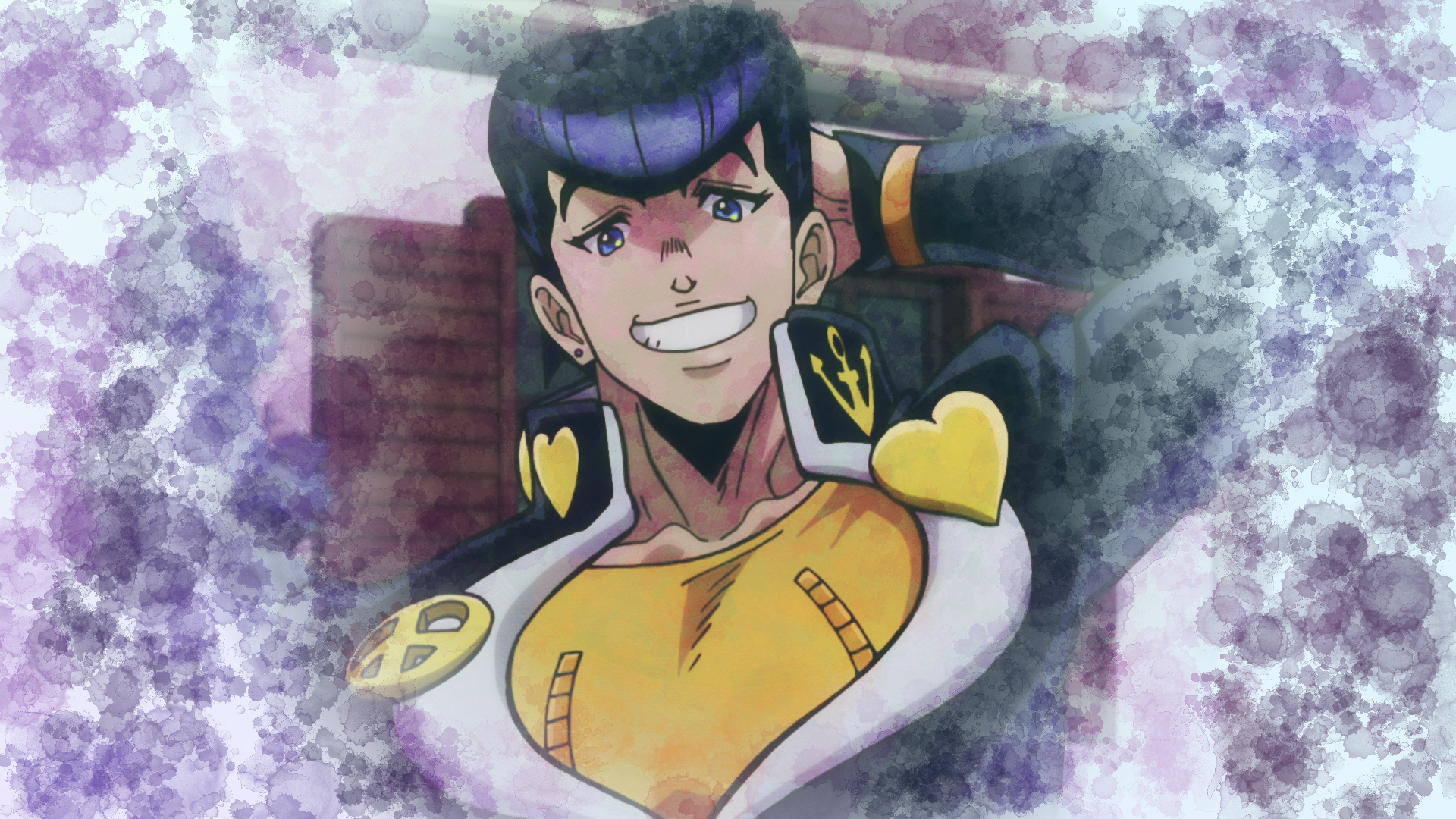 Josuke Higashikata from JoJo's Bizarre Adventure HD Wallpaper