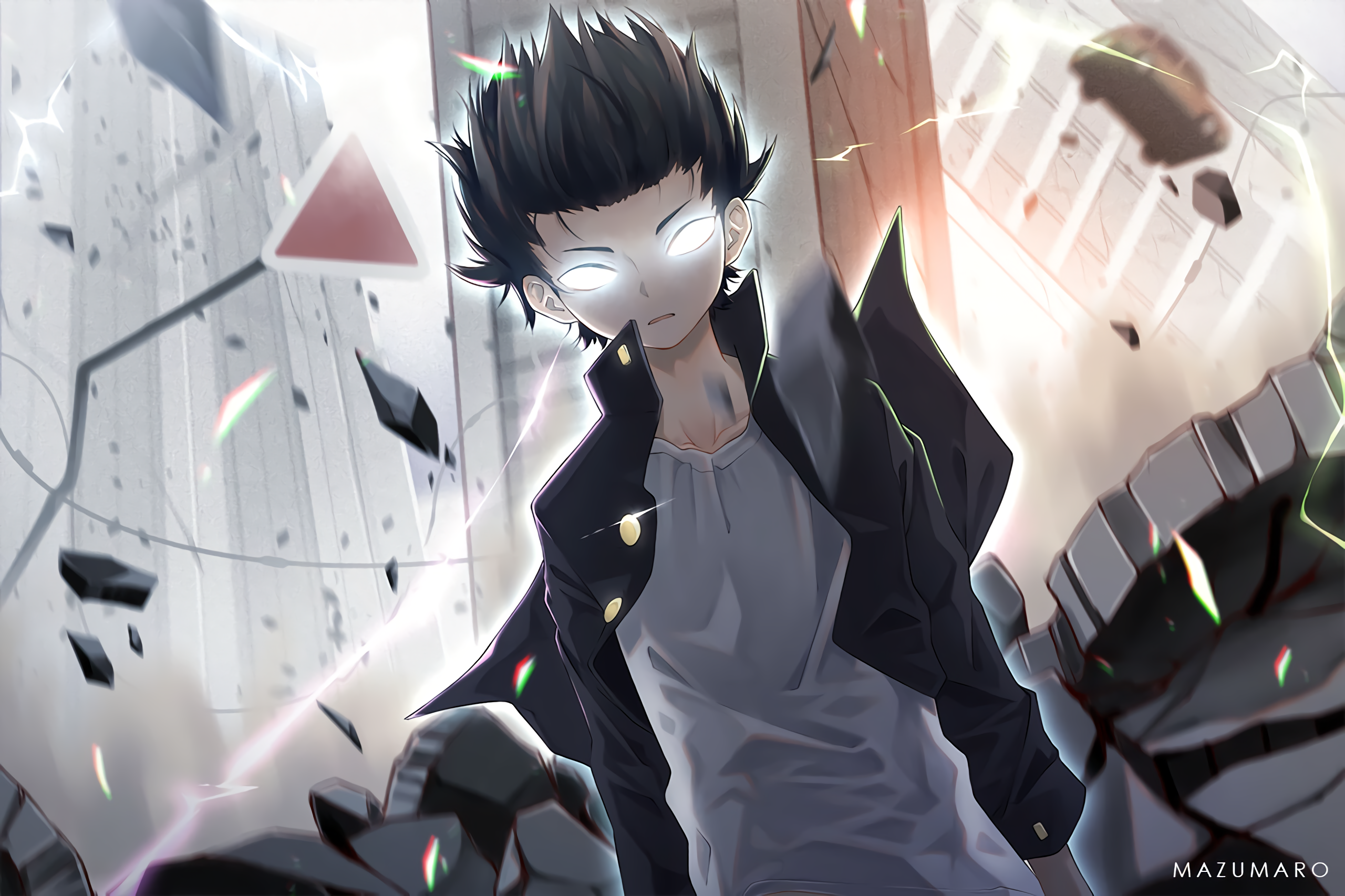 Shigeo Kageyama from Mob Psycho 100 HD Wallpaper