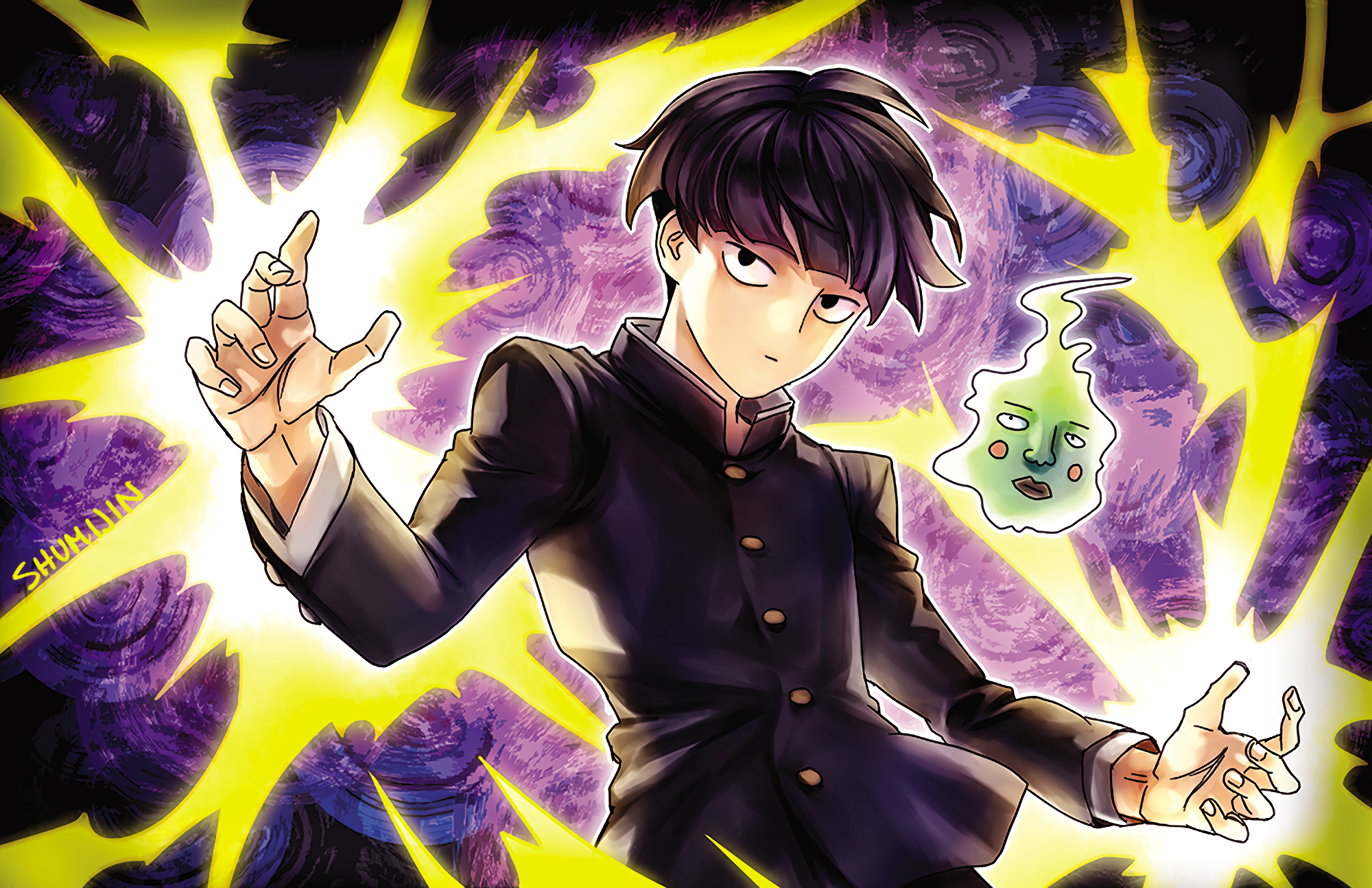 Shigeo Kageyama from Mob Psycho 100 HD Wallpaper