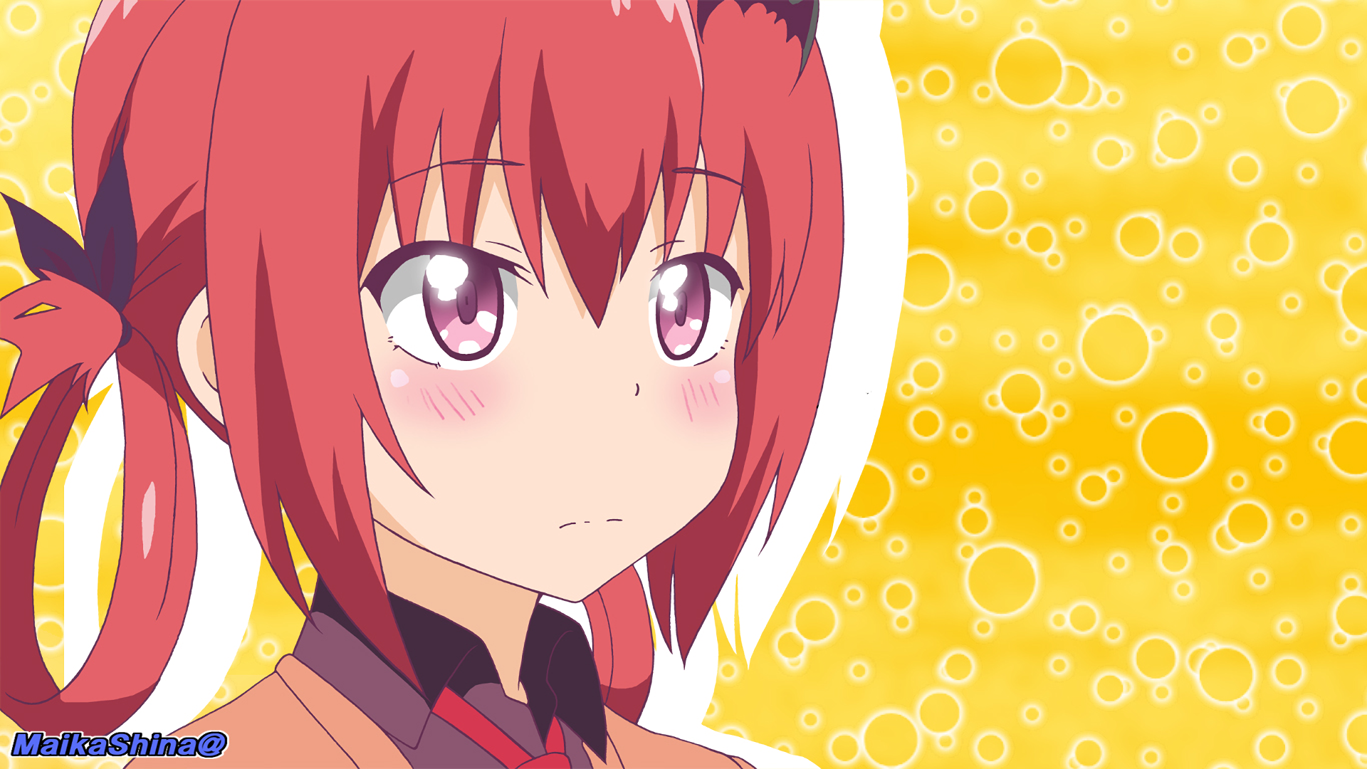 Satanichia Kurumizawa McDowell from The Devil is a Part-Timer! HD Wallpaper