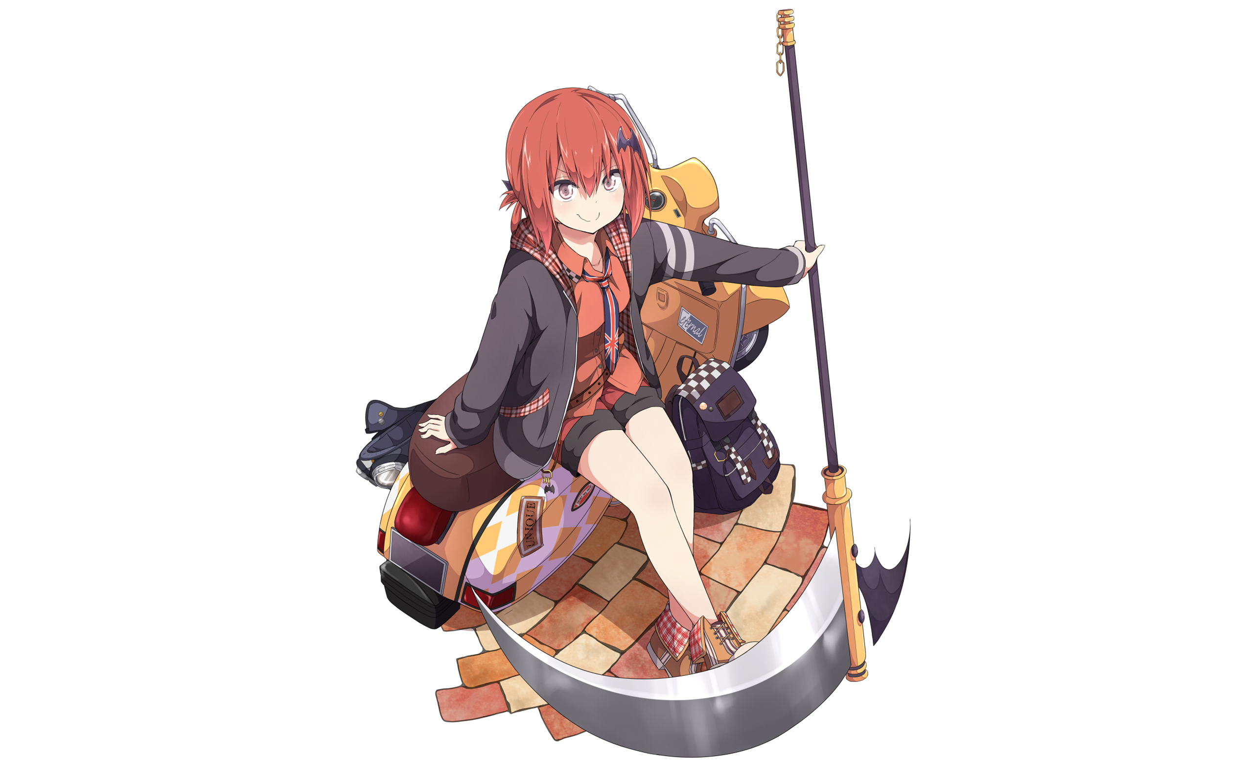 Satanichia Kurumizawa McDowell from The Devil is a Part-Timer! HD Wallpaper