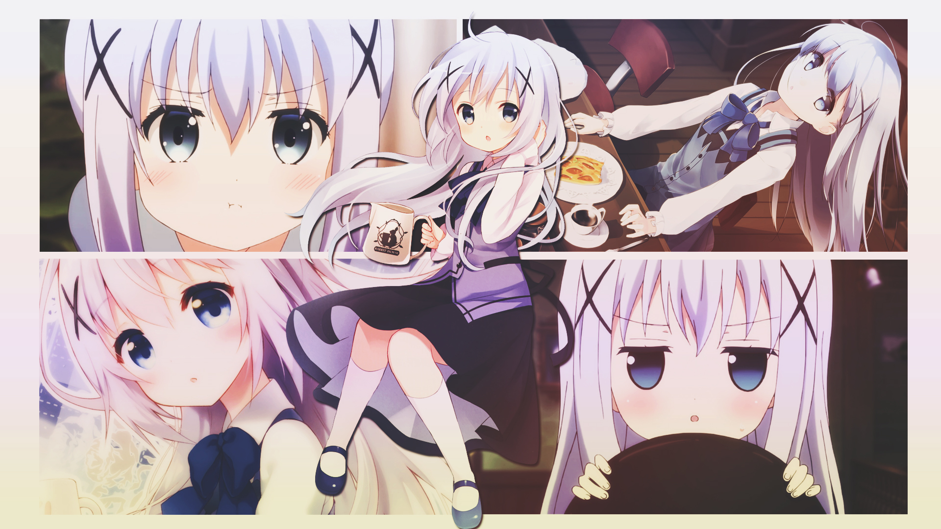 Chino Kafū from Is the Order a Rabbit? HD Wallpaper