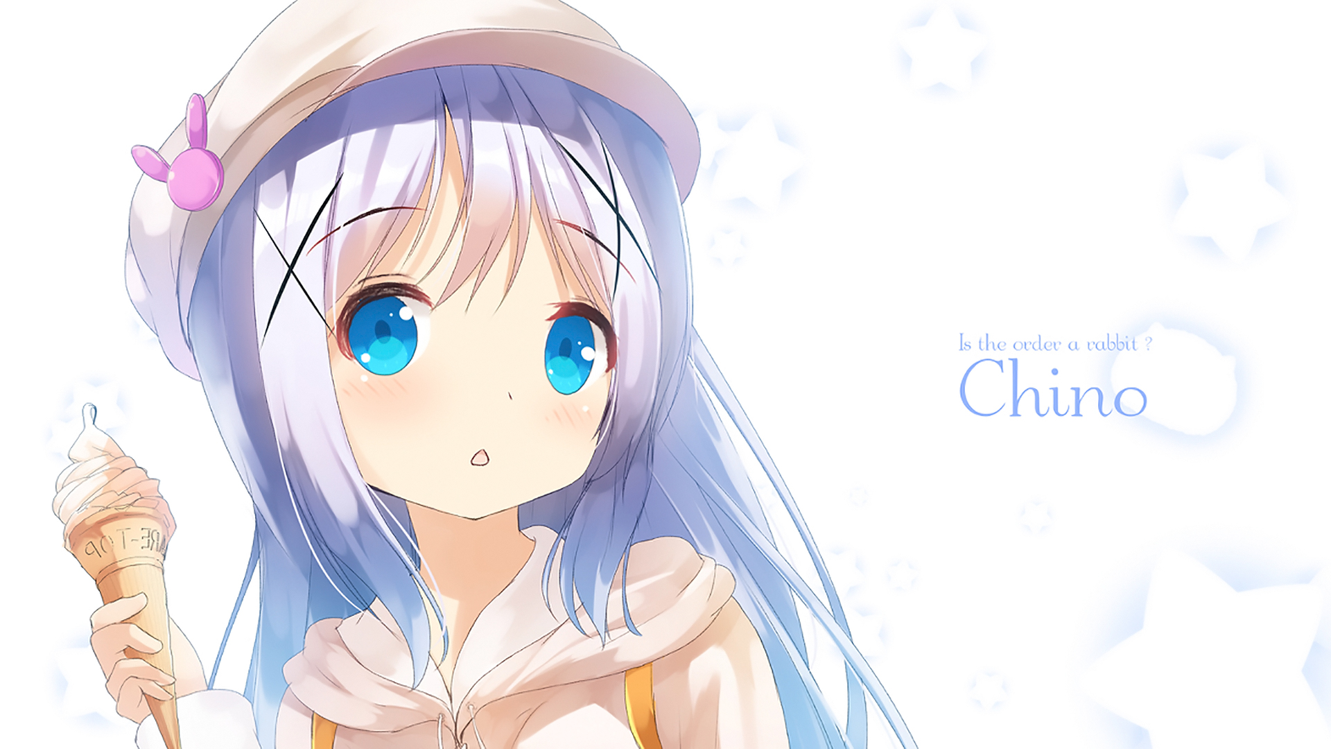 Chino from Is the order a rabbit? HD Wallpaper