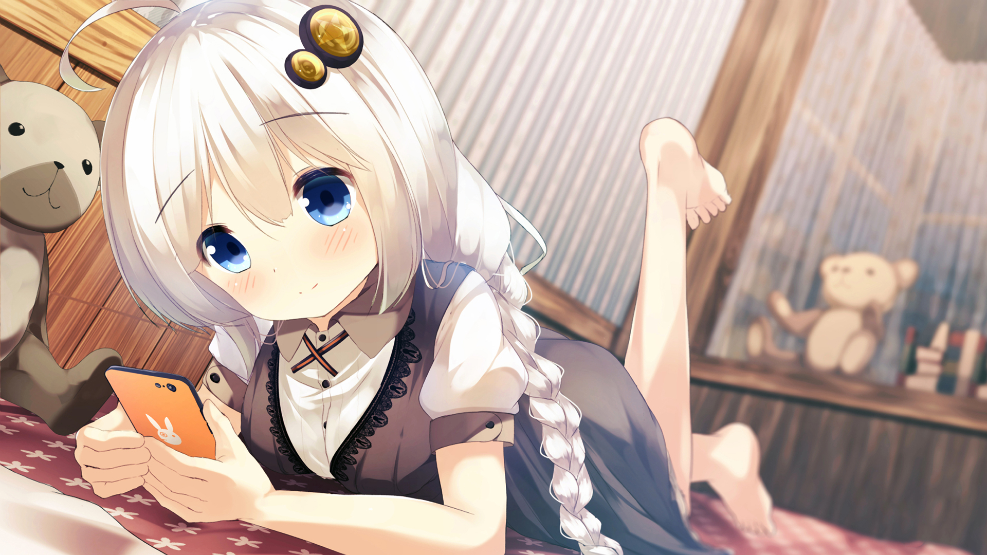 Chino Kafū from Is the Order a Rabbit? HD Wallpaper