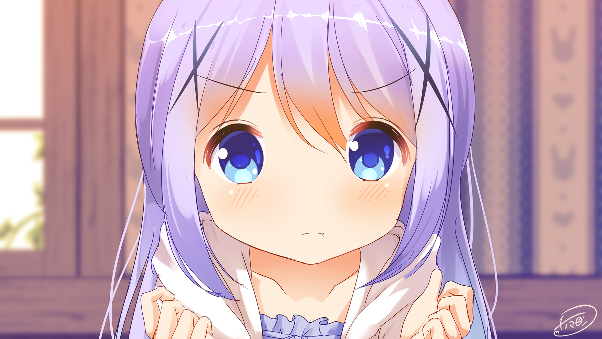 Chino Kafū from Is the Order a Rabbit? HD Wallpaper