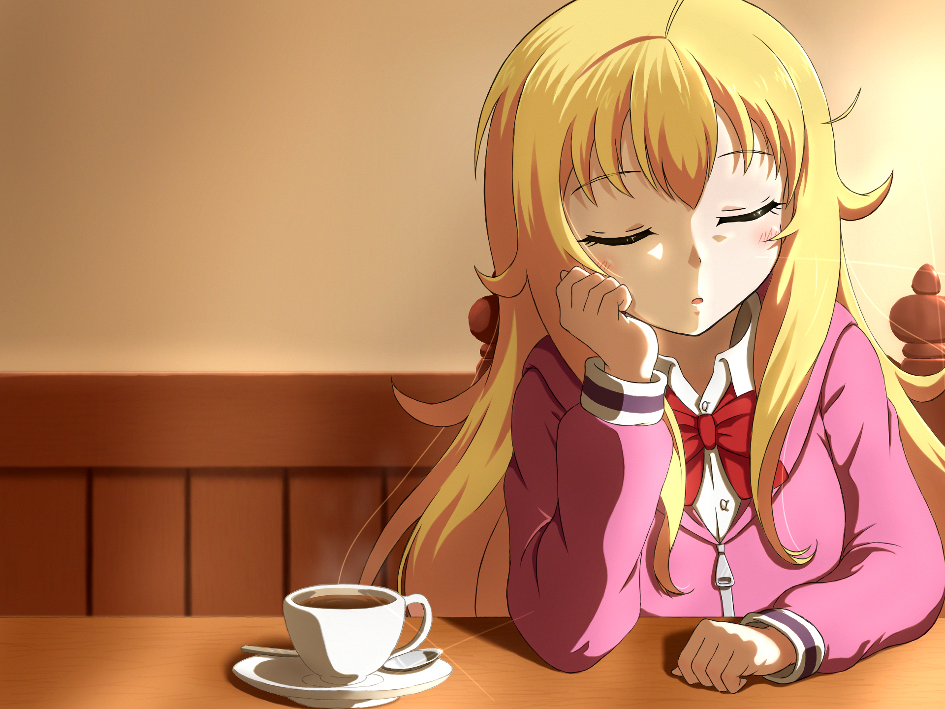 Gabriel Tenma White with Coffee HD Wallpaper