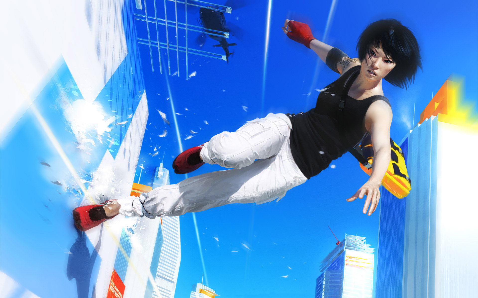 Faith Connors from Mirror's Edge HD Wallpaper