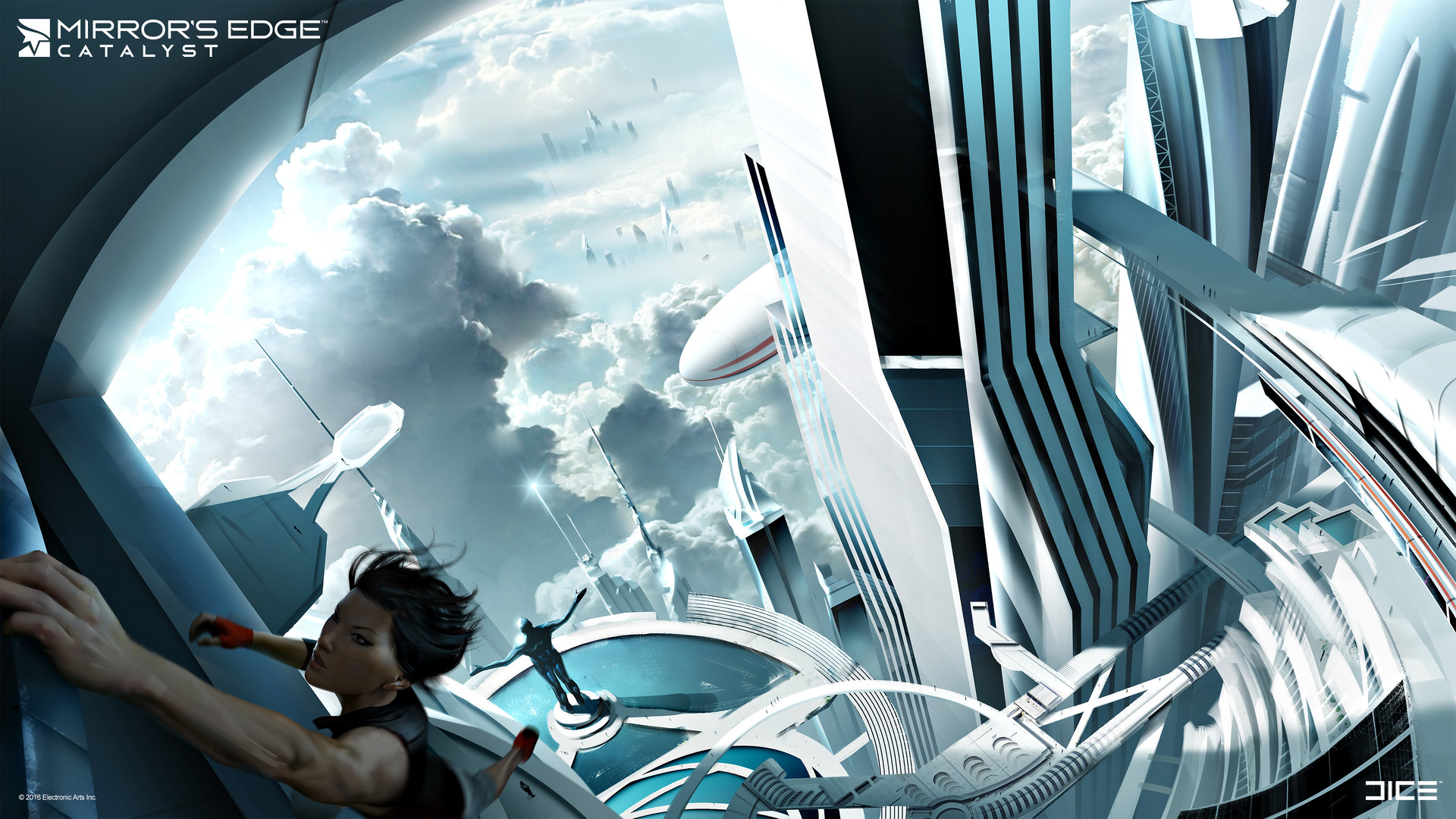 Faith Connors from Mirror's Edge Catalyst HD Wallpaper