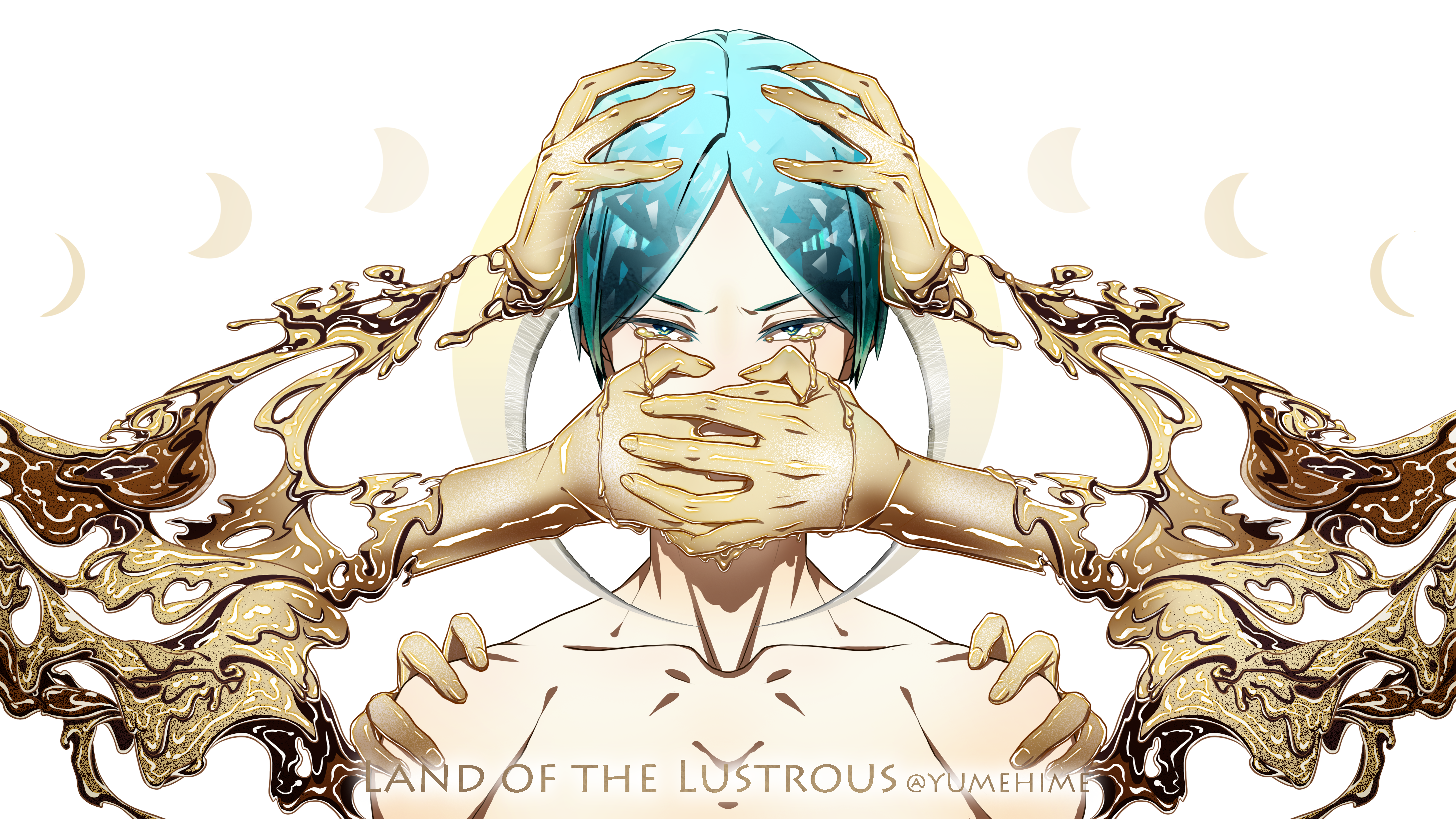 Phosphophyllite from Land of the Lustrous HD Wallpaper