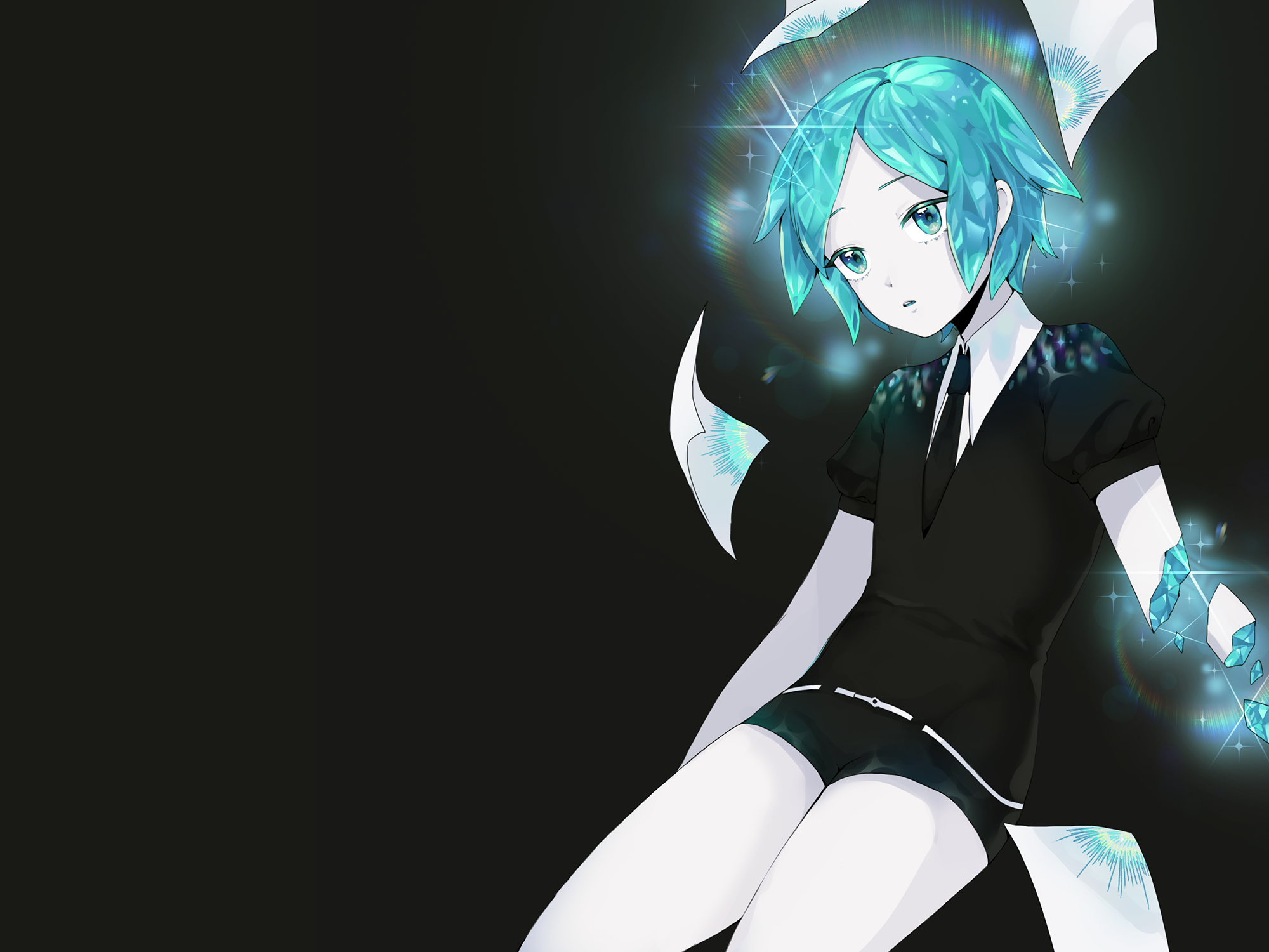Phosphophyllite from Houseki no Kuni HD Wallpaper