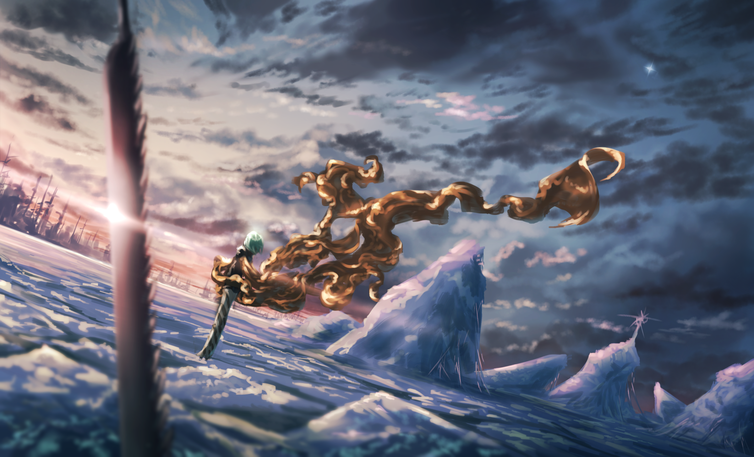 Phosphophyllite from Houseki no Kuni HD Wallpaper