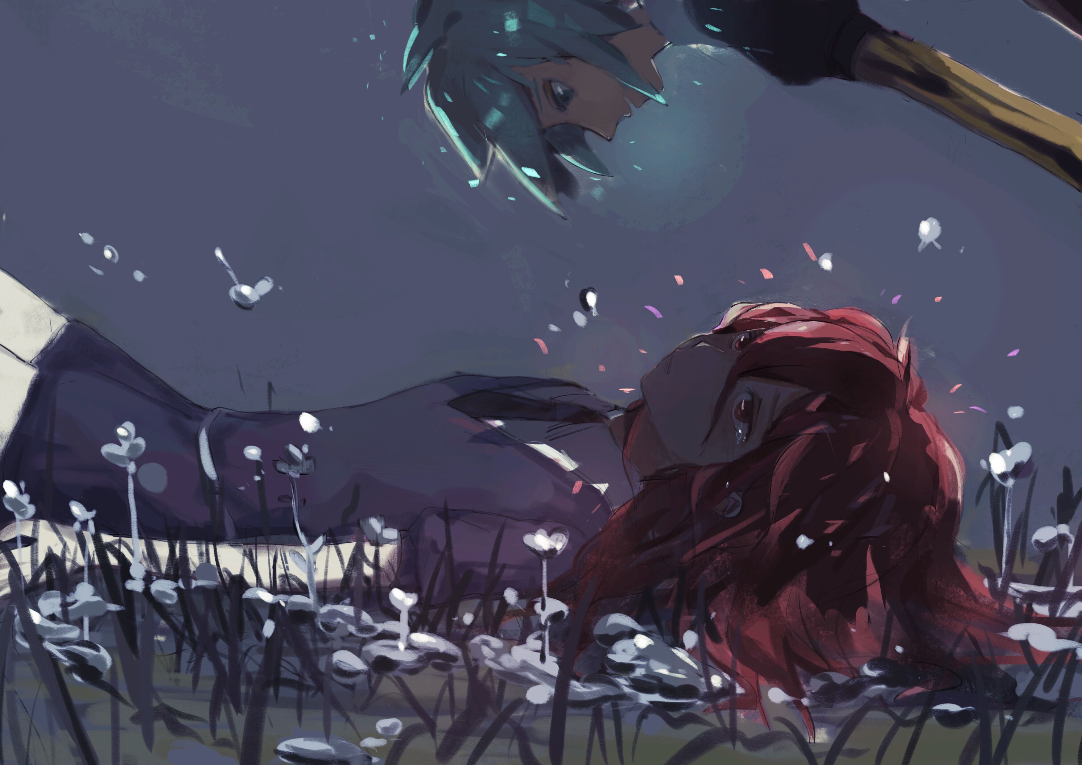 Phosphophyllite from Houseki no Kuni HD Wallpaper