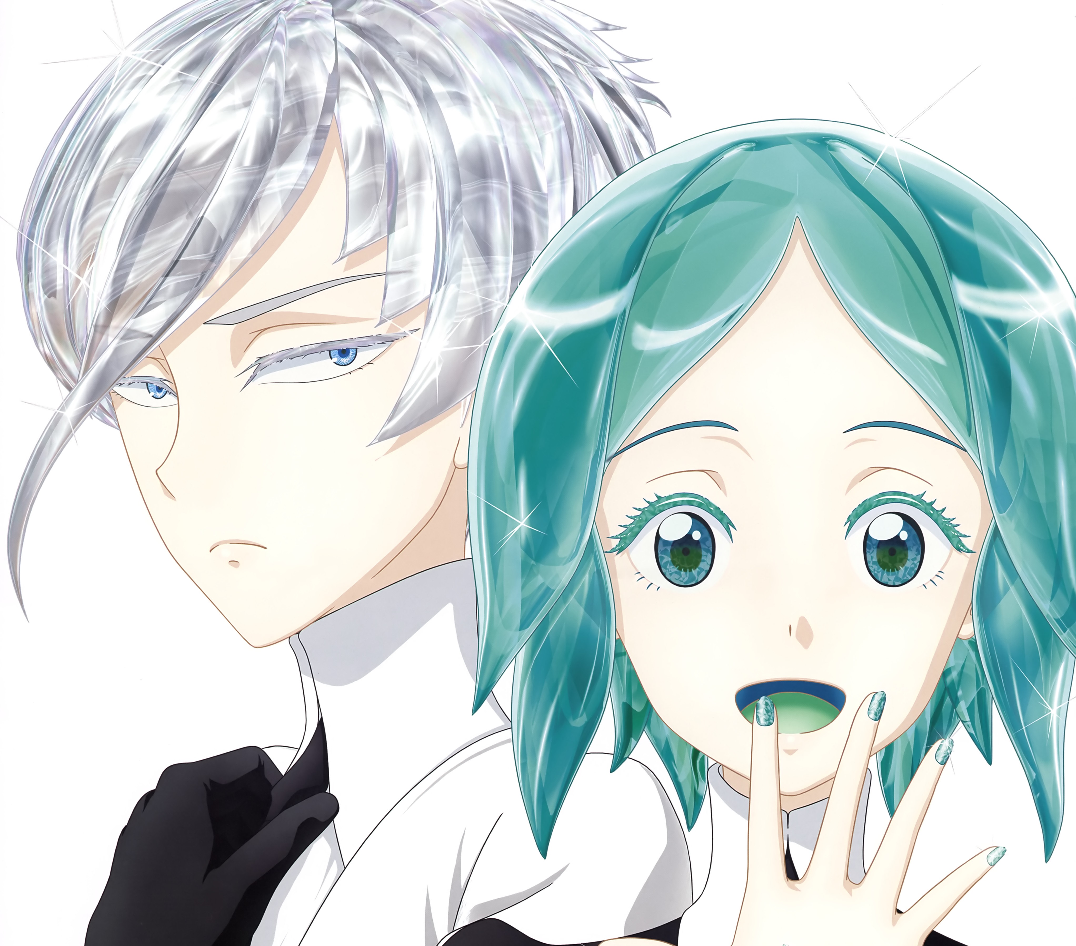 Phosphophyllite and Phos from Houseki no Kuni HD Wallpaper