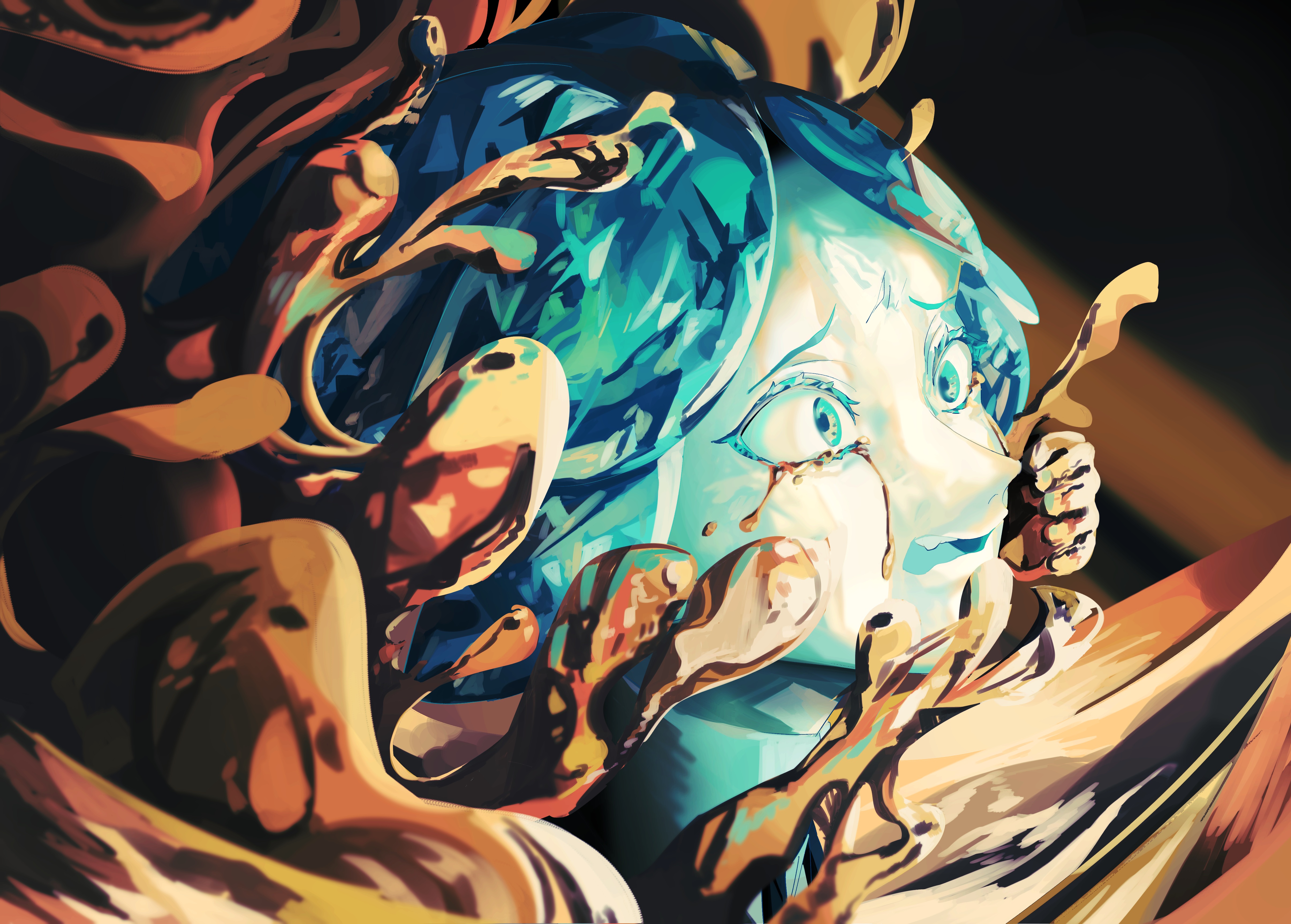 Phosphophyllite from Houseki no Kuni HD Wallpaper