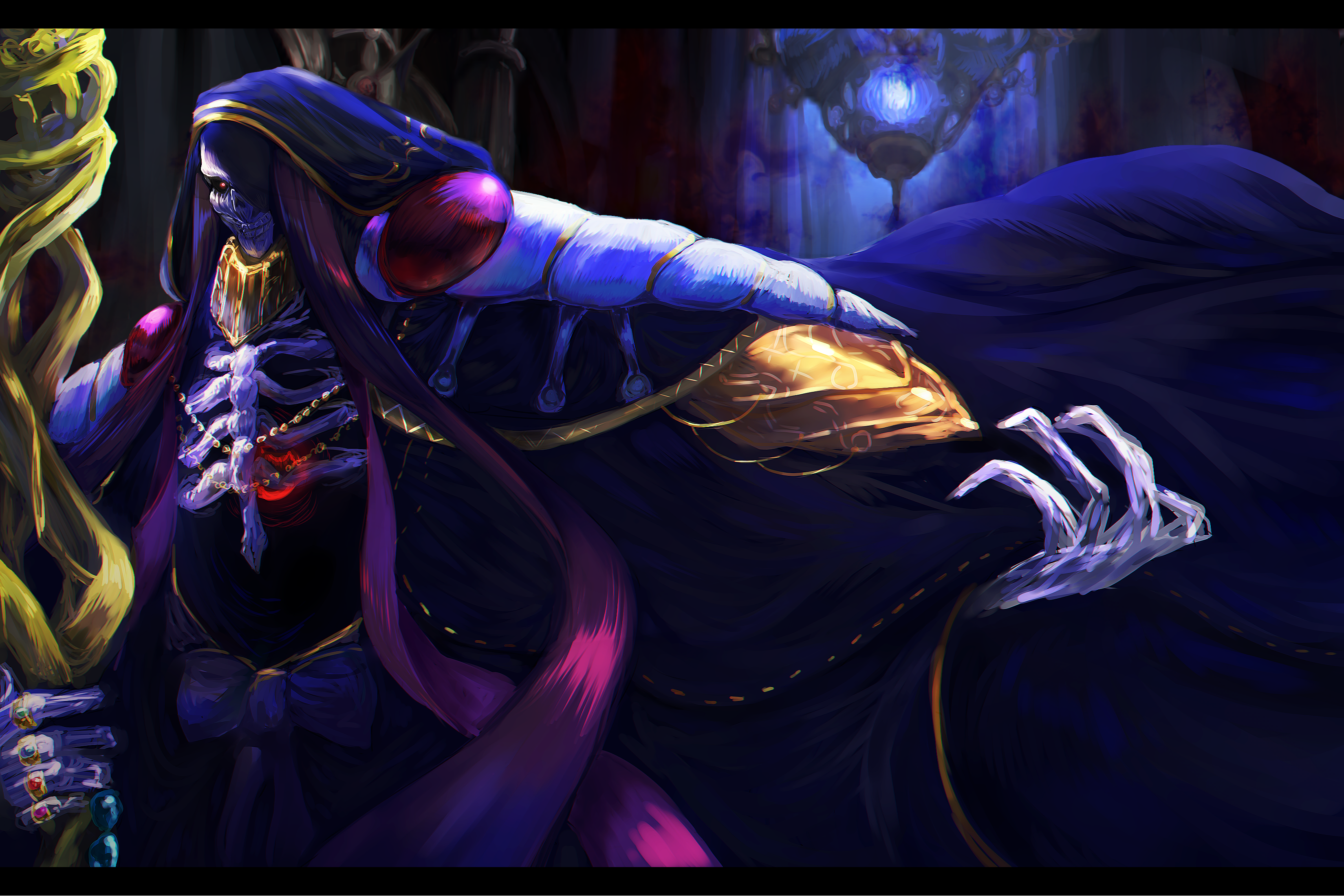 Ainz Ooal Gown from Overlord HD Wallpaper