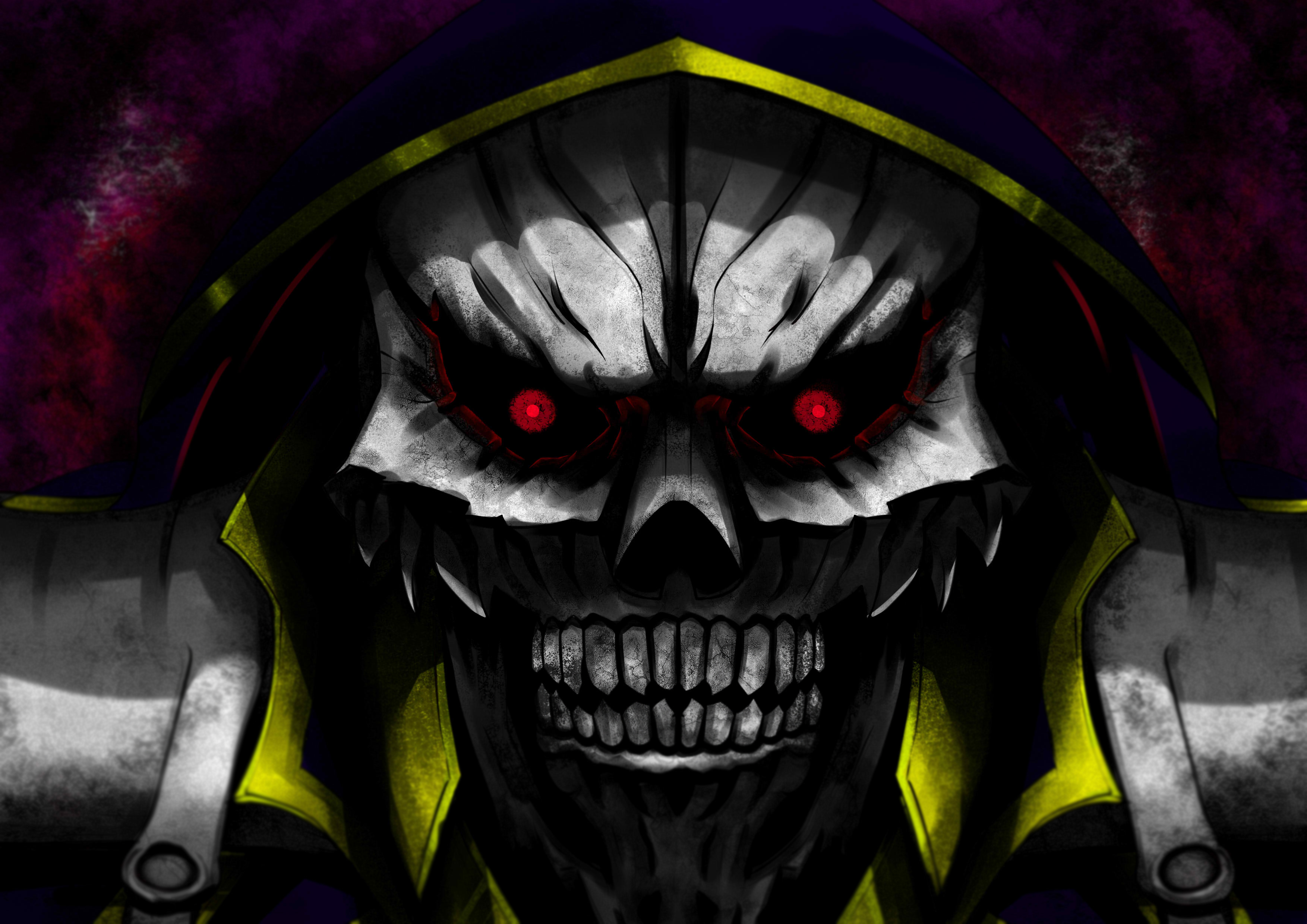 Ainz Ooal Gown from Overlord HD Wallpaper