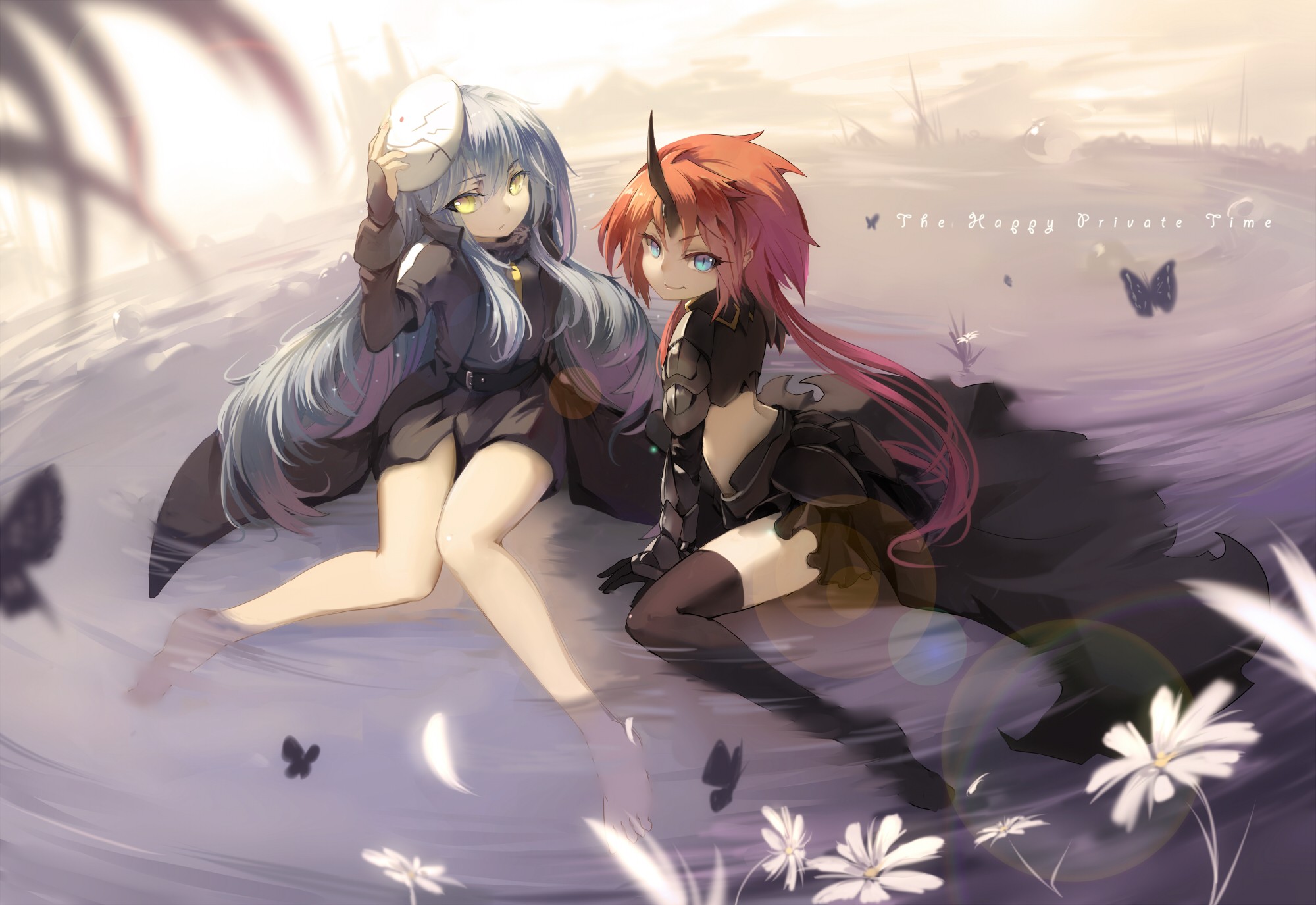 Rimuru Tempest and Shion from That Time I Got Reincarnated as a Slime HD Wallpaper