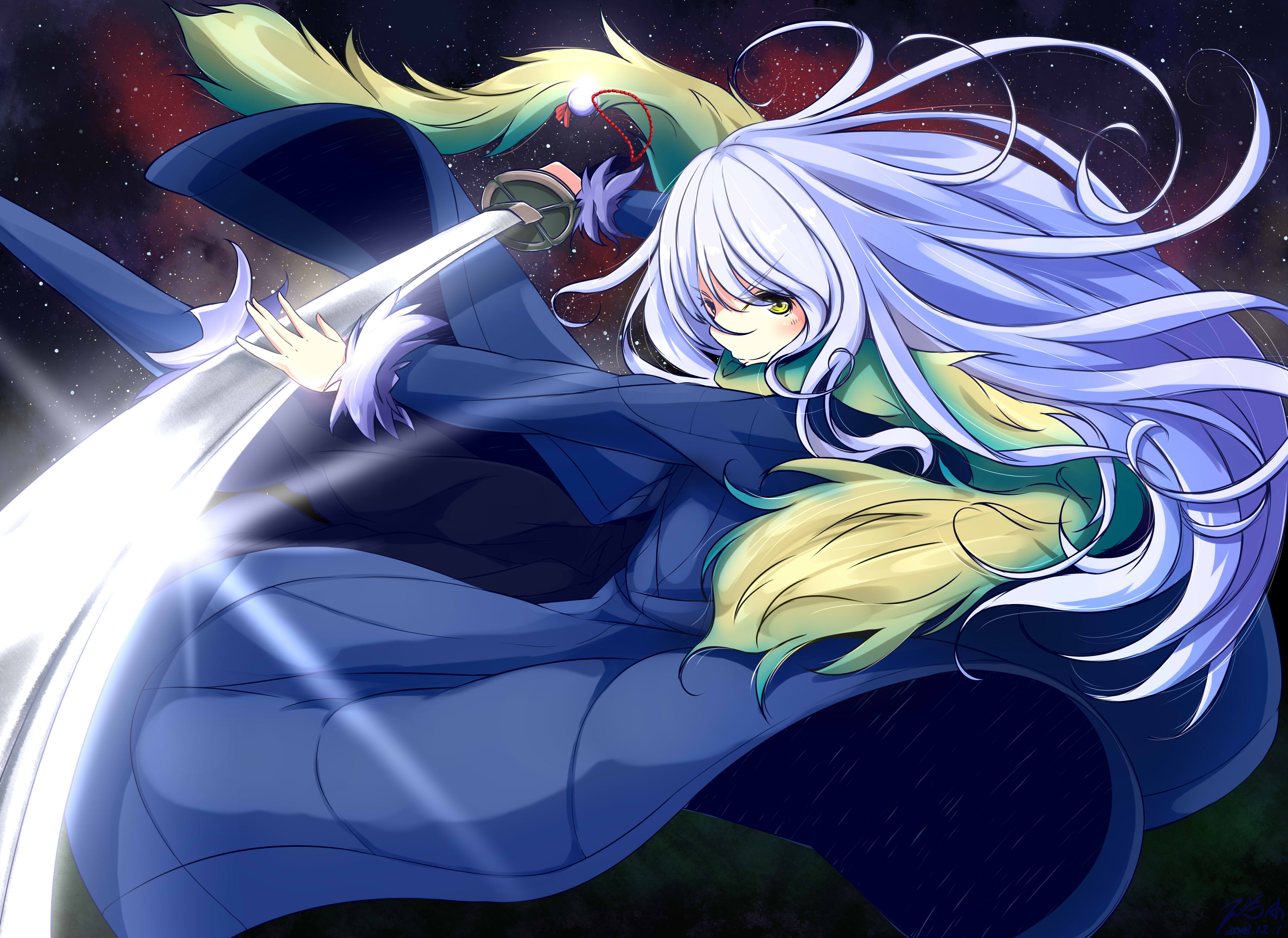 Rimuru Tempest with Sword HD Wallpaper