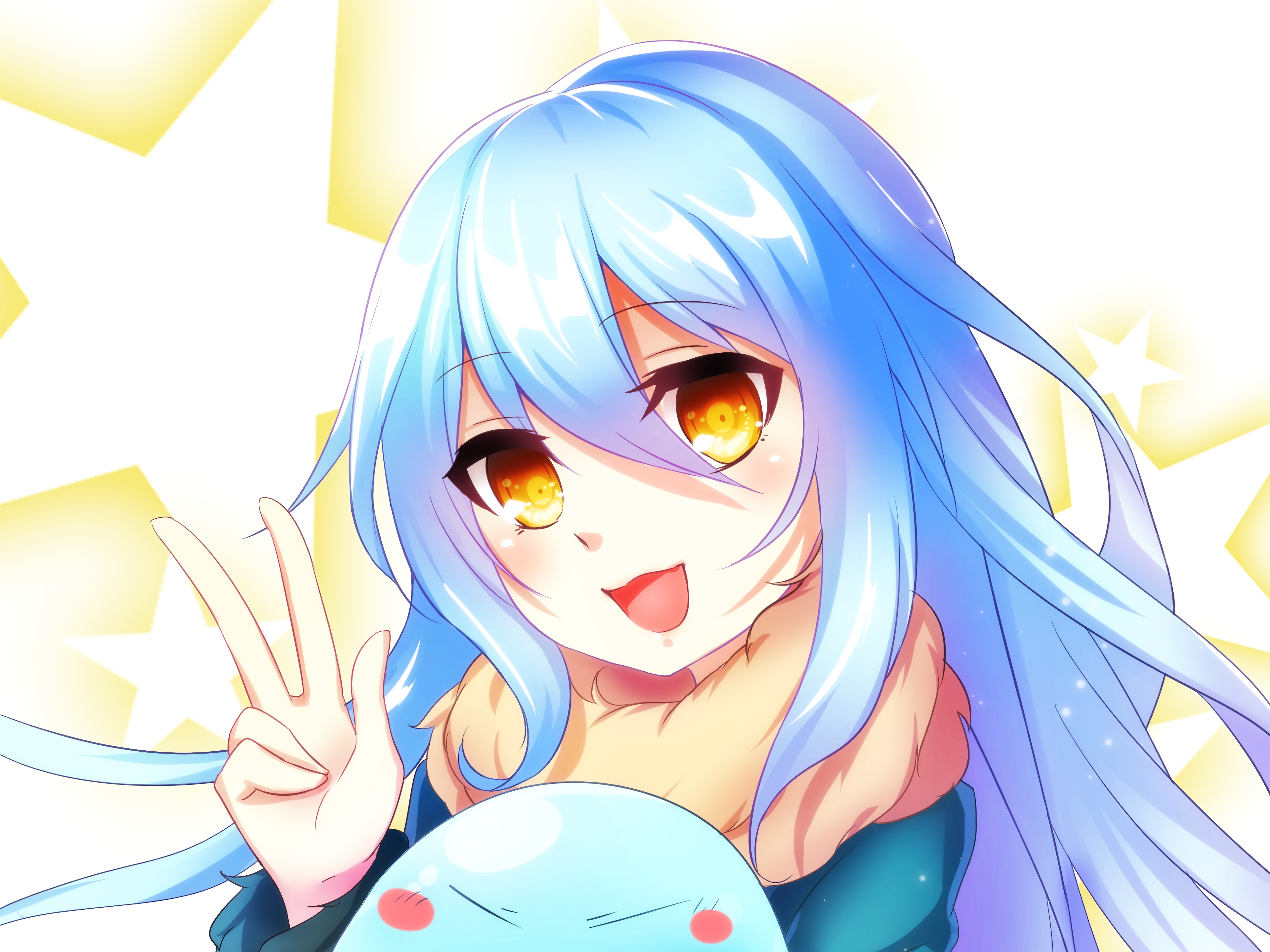 Rimuru Tempest from That Time I Got Reincarnated as a Slime HD Wallpaper