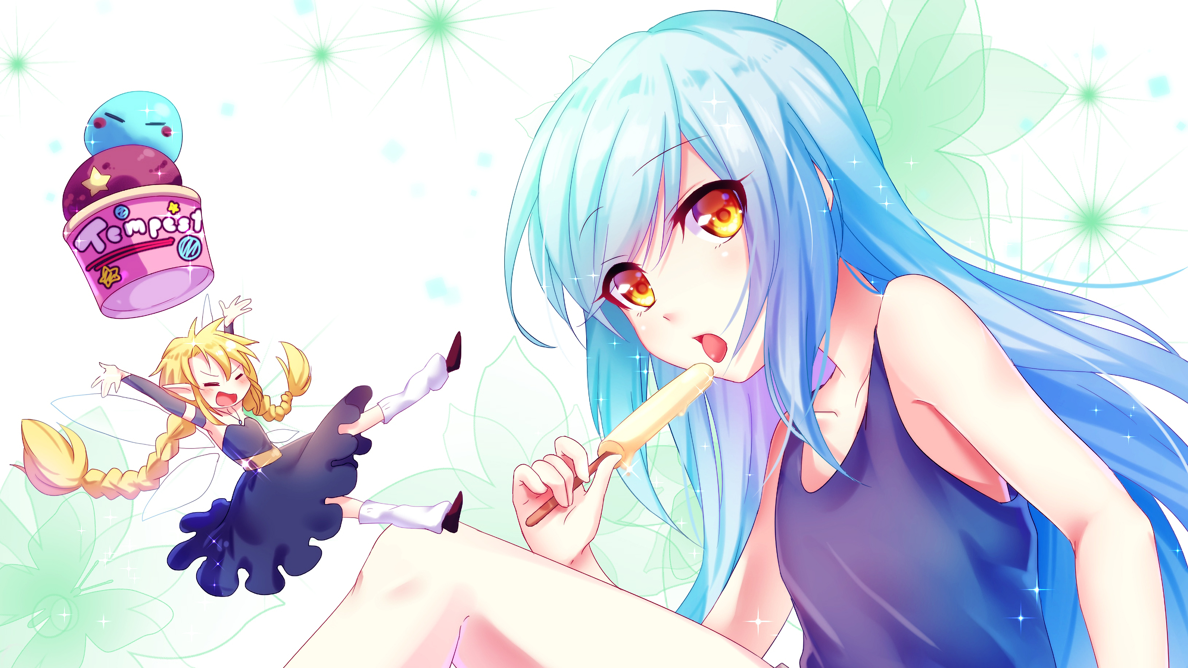 Rimuru Tempest and Fairy from That Time I Got Reincarnated as a Slime HD Wallpaper