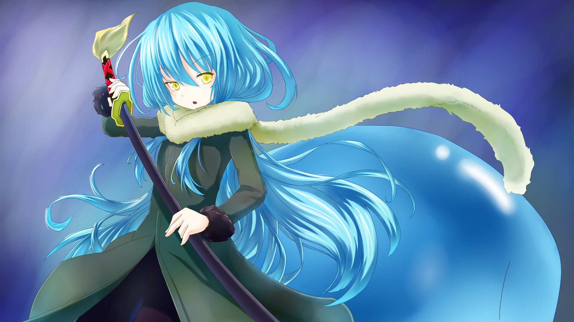 Rimuru Tempest from That Time I Got Reincarnated as a Slime HD Wallpaper