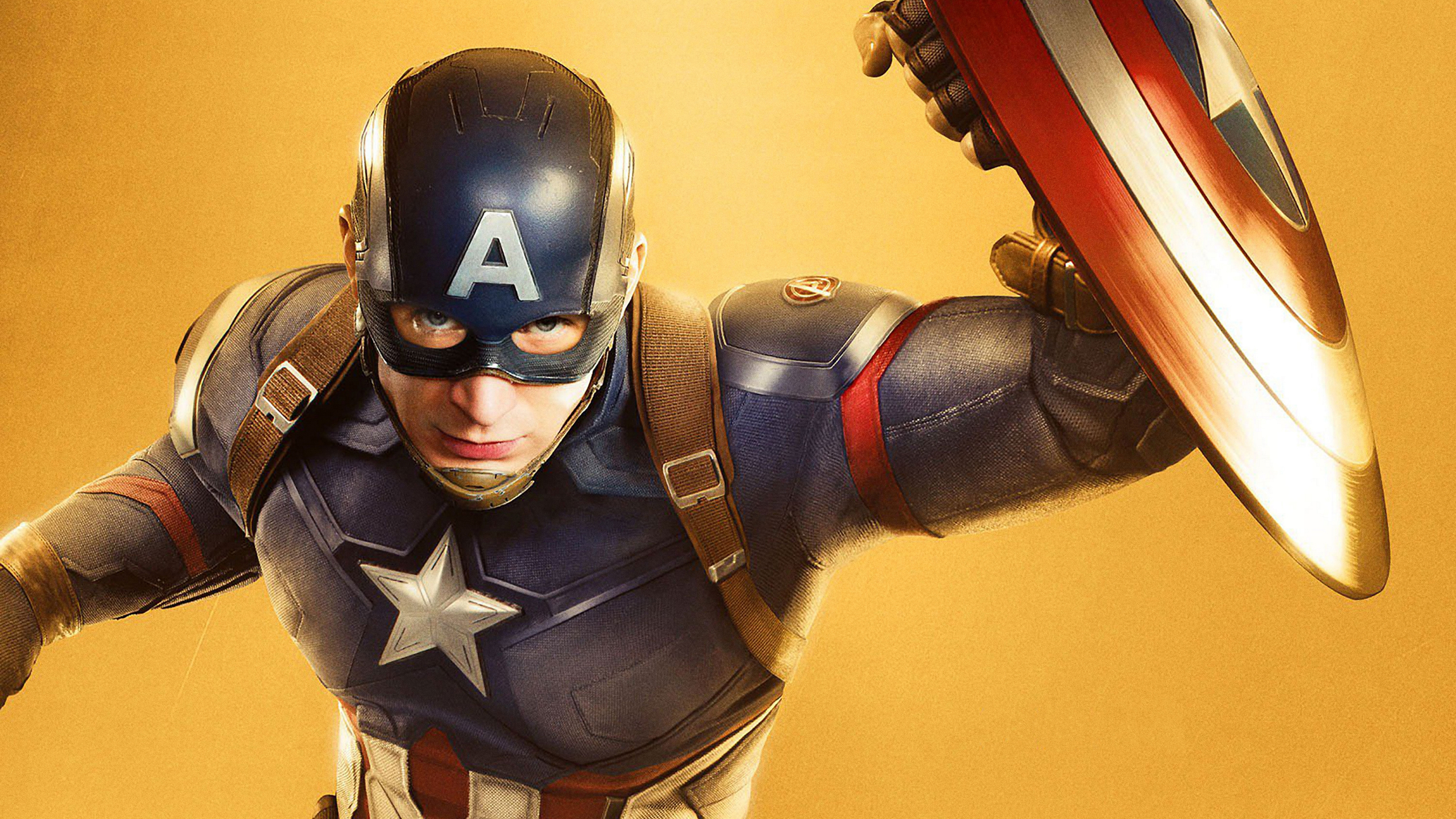 Captain America from Marvel Comics HD Wallpaper