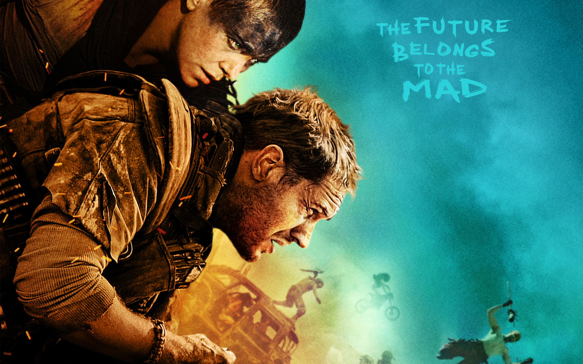 Max and Furiosa from Mad Max: Fury Road HD Wallpaper