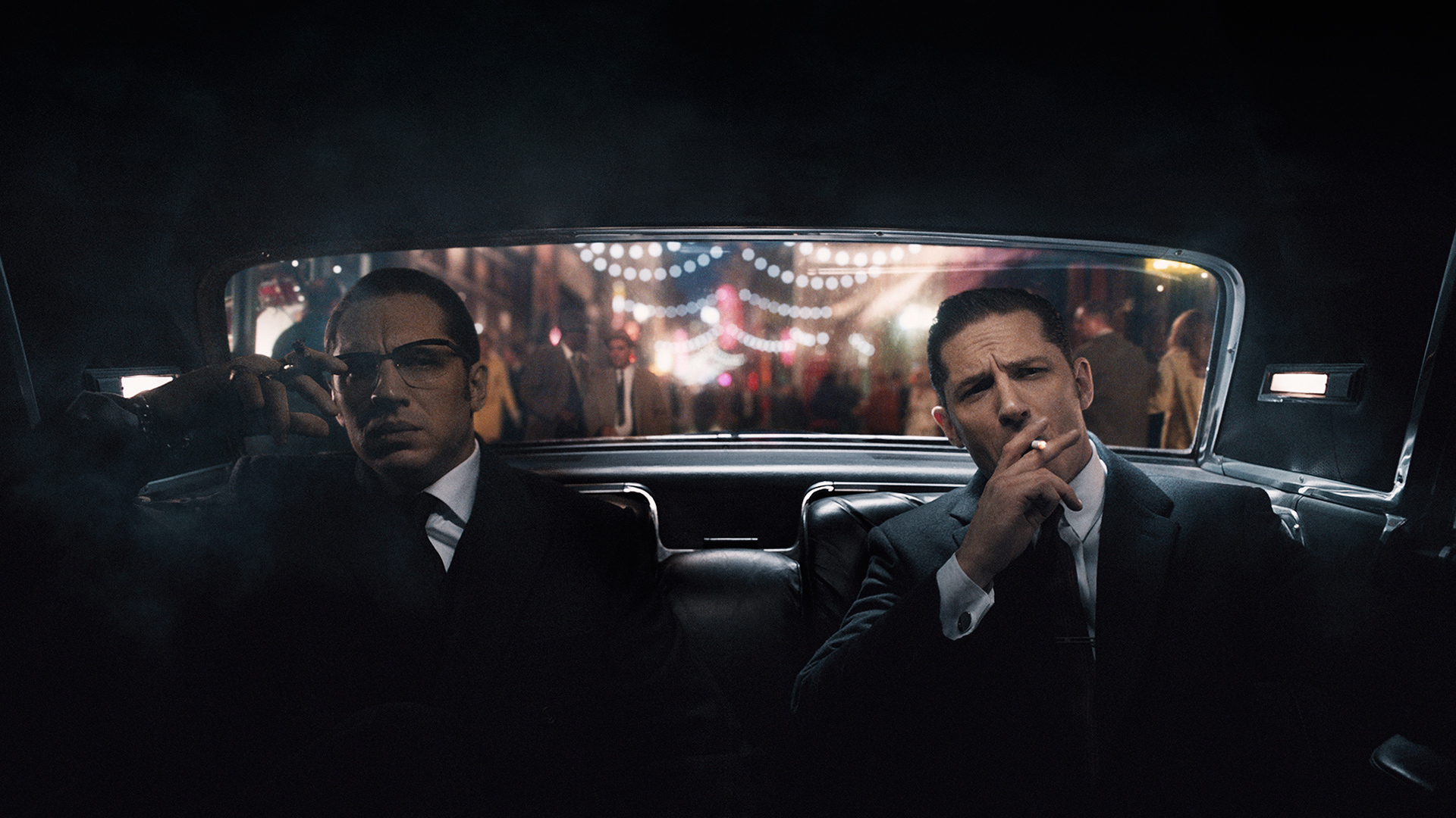 Tom Hardy in a car at night HD Wallpaper