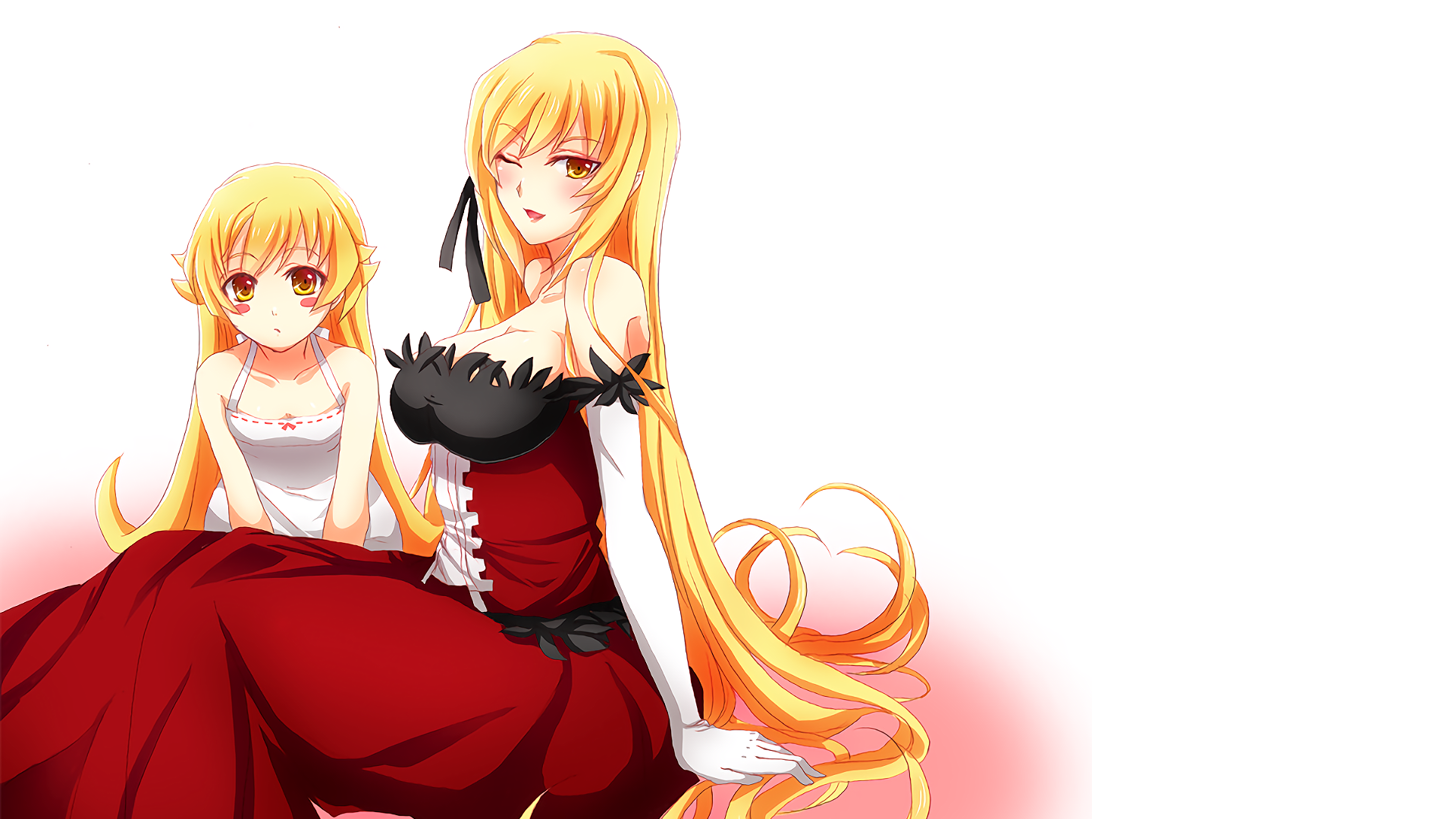 Kiss-shot Acerola-orion Heart-under-blade from Monogatari HD Wallpaper