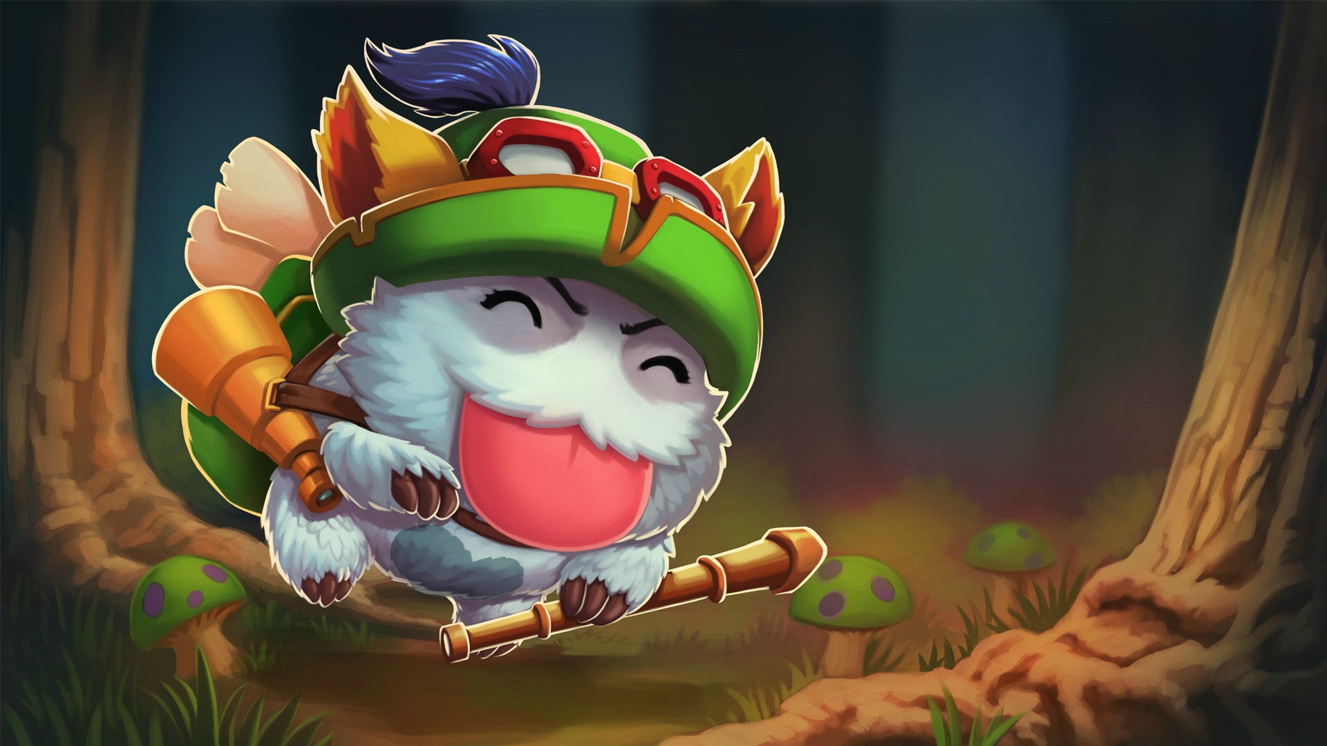 Teemo from League of Legends HD Wallpaper