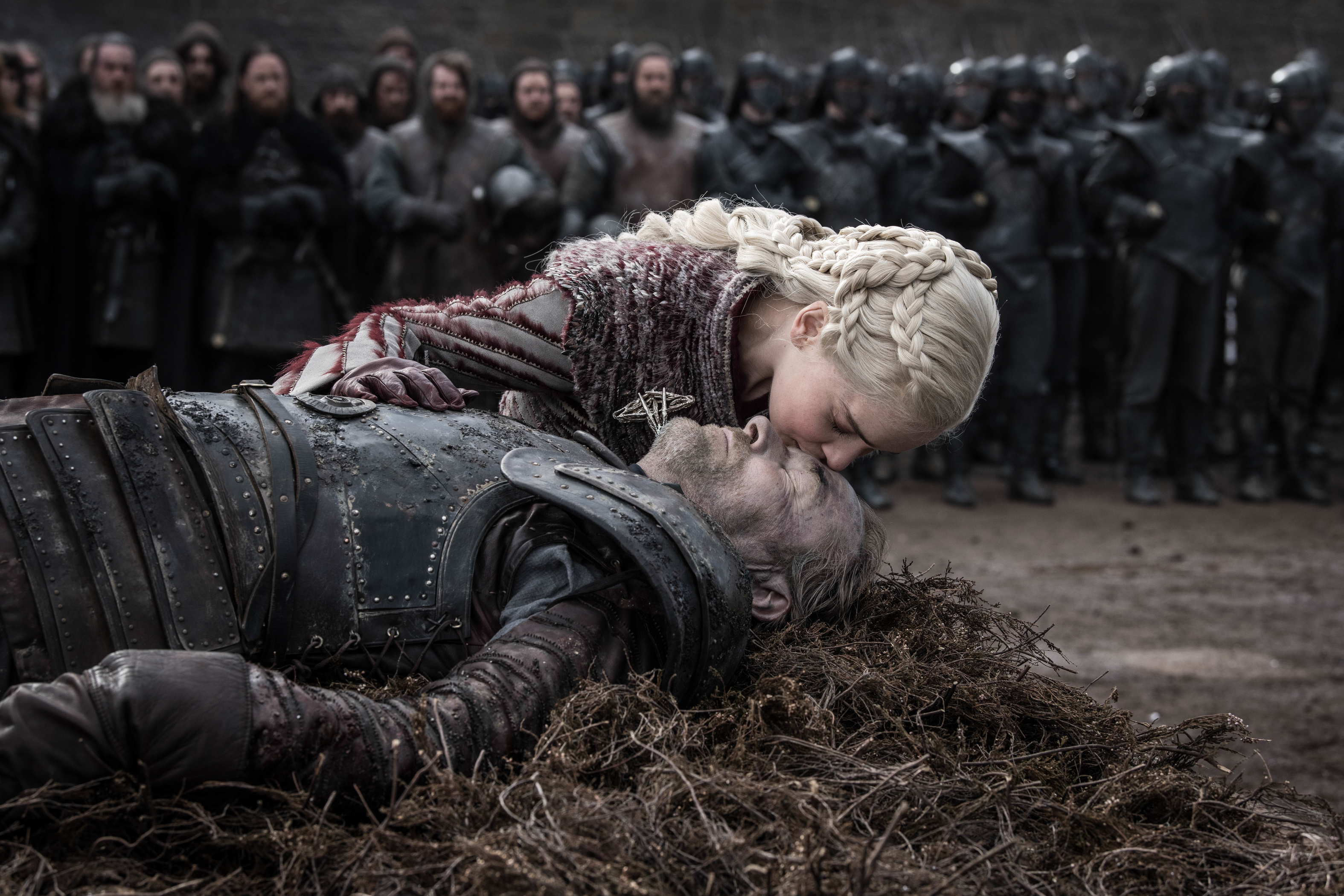Daenerys Targaryen and Jorah Mormont from Game of Thrones HD Wallpaper