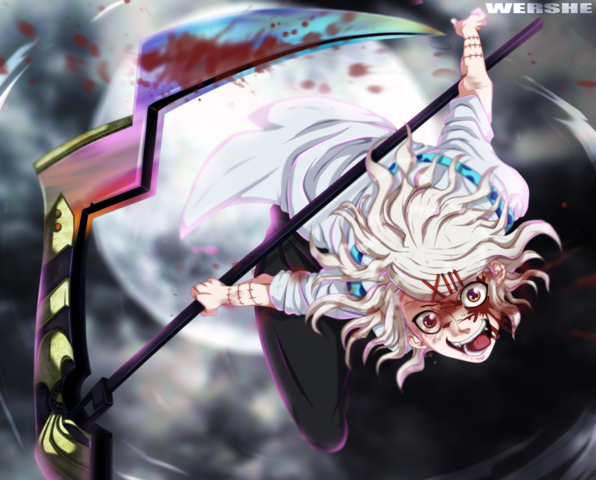Juuzou Suzuya with Scythe HD Wallpaper