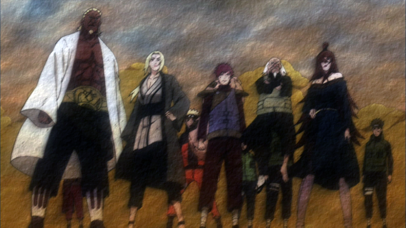 Group of Shinobi from Naruto HD Wallpaper