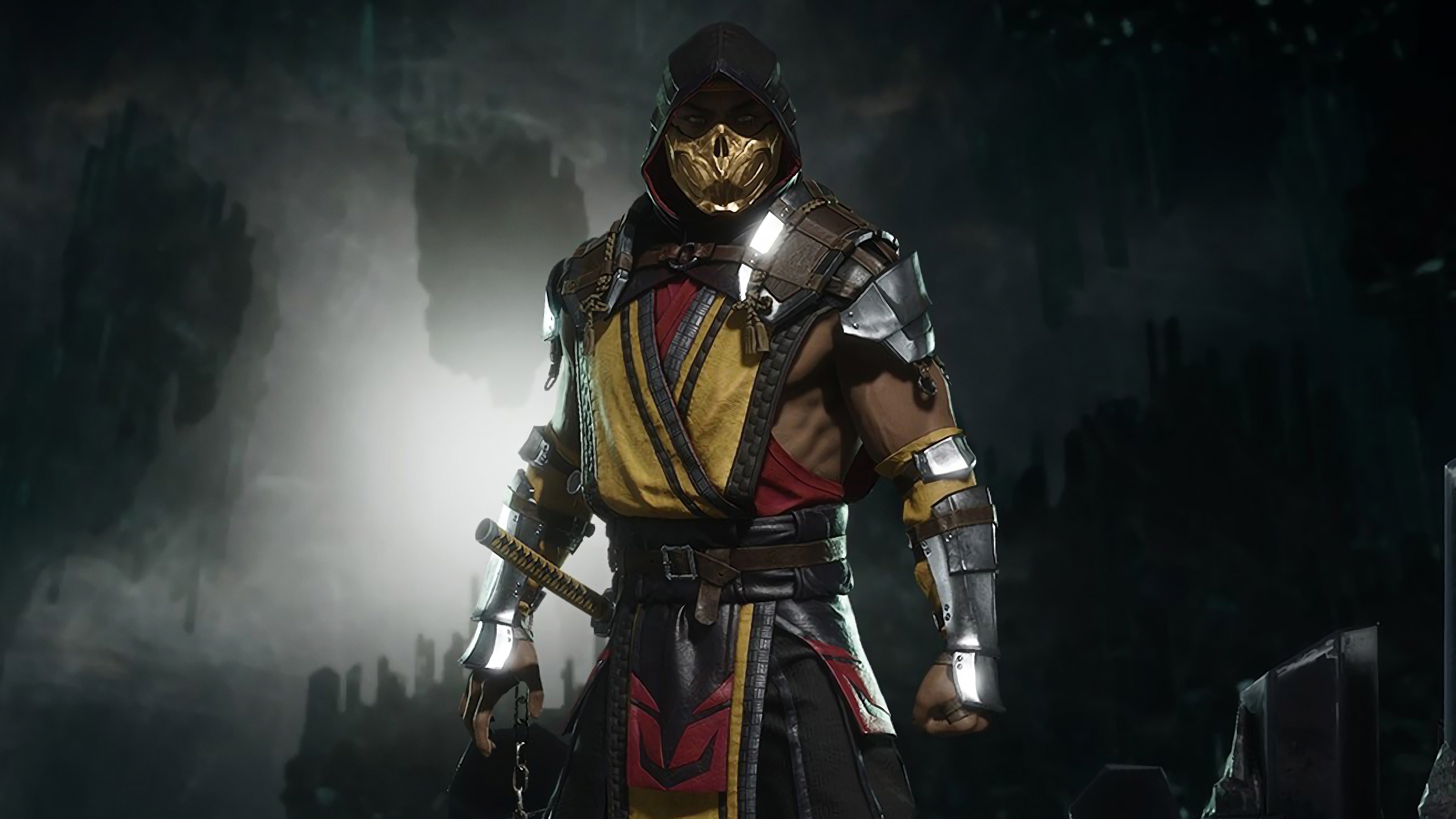 Scorpion from Mortal Kombat HD Wallpaper