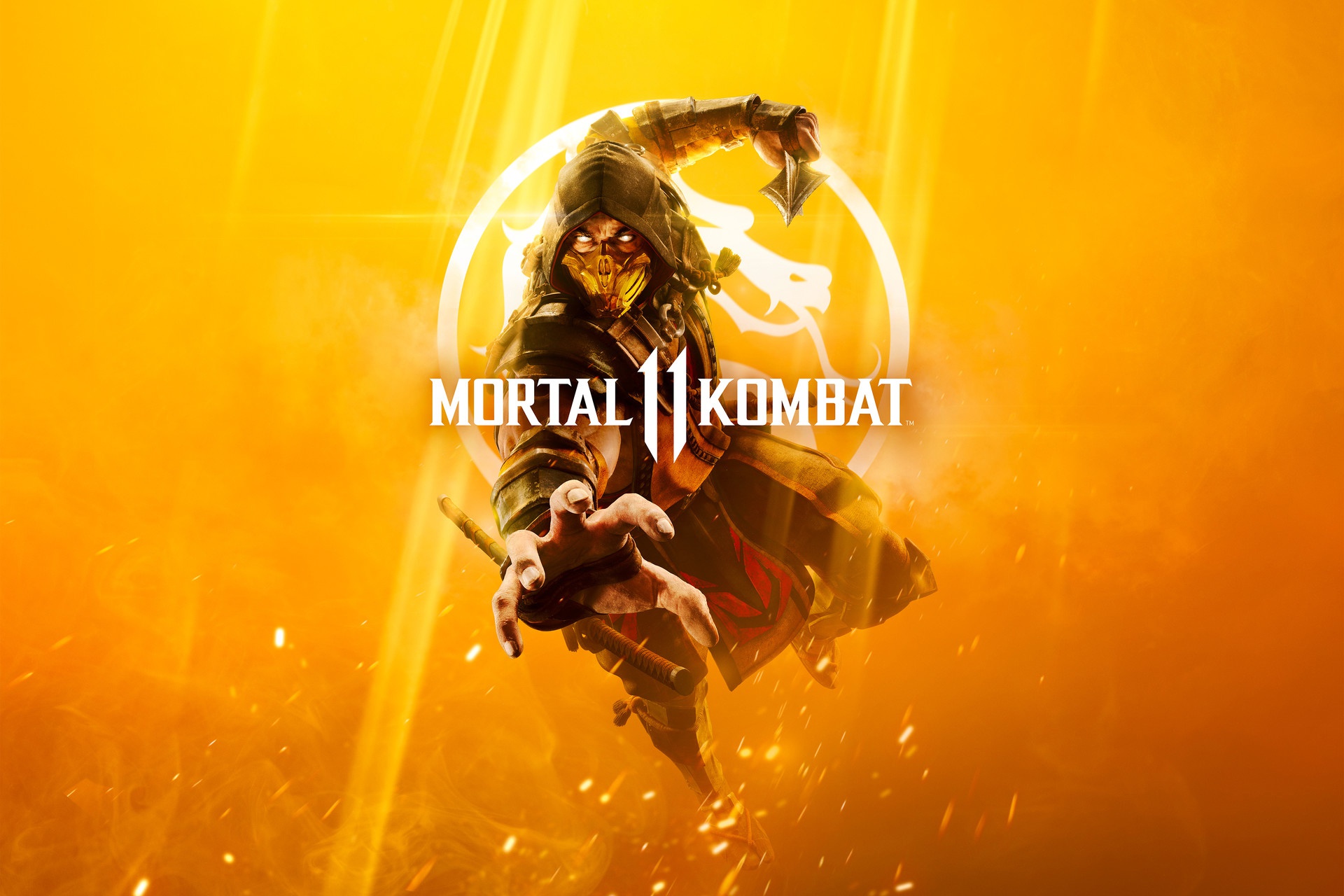 Scorpion from Mortal Kombat 11 HD Wallpaper