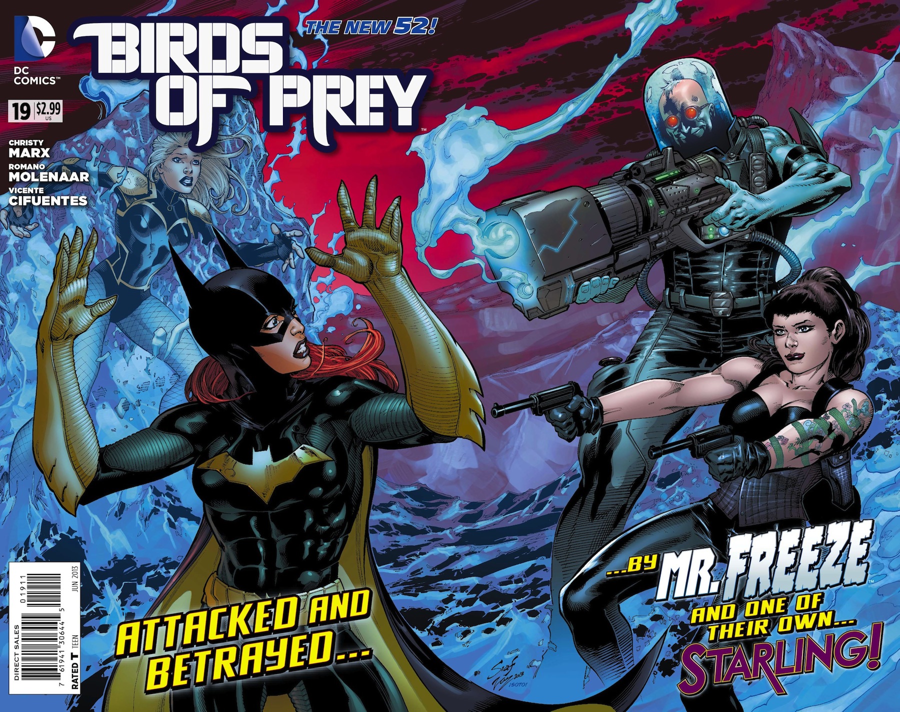 Birds of Prey #19 Featuring Batgirl and Mr. Freeze HD Wallpaper