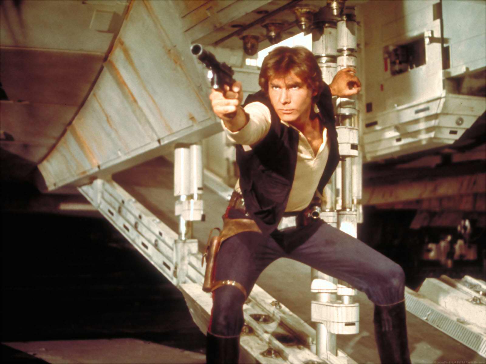 Han Solo from Star Wars HD Wallpaper