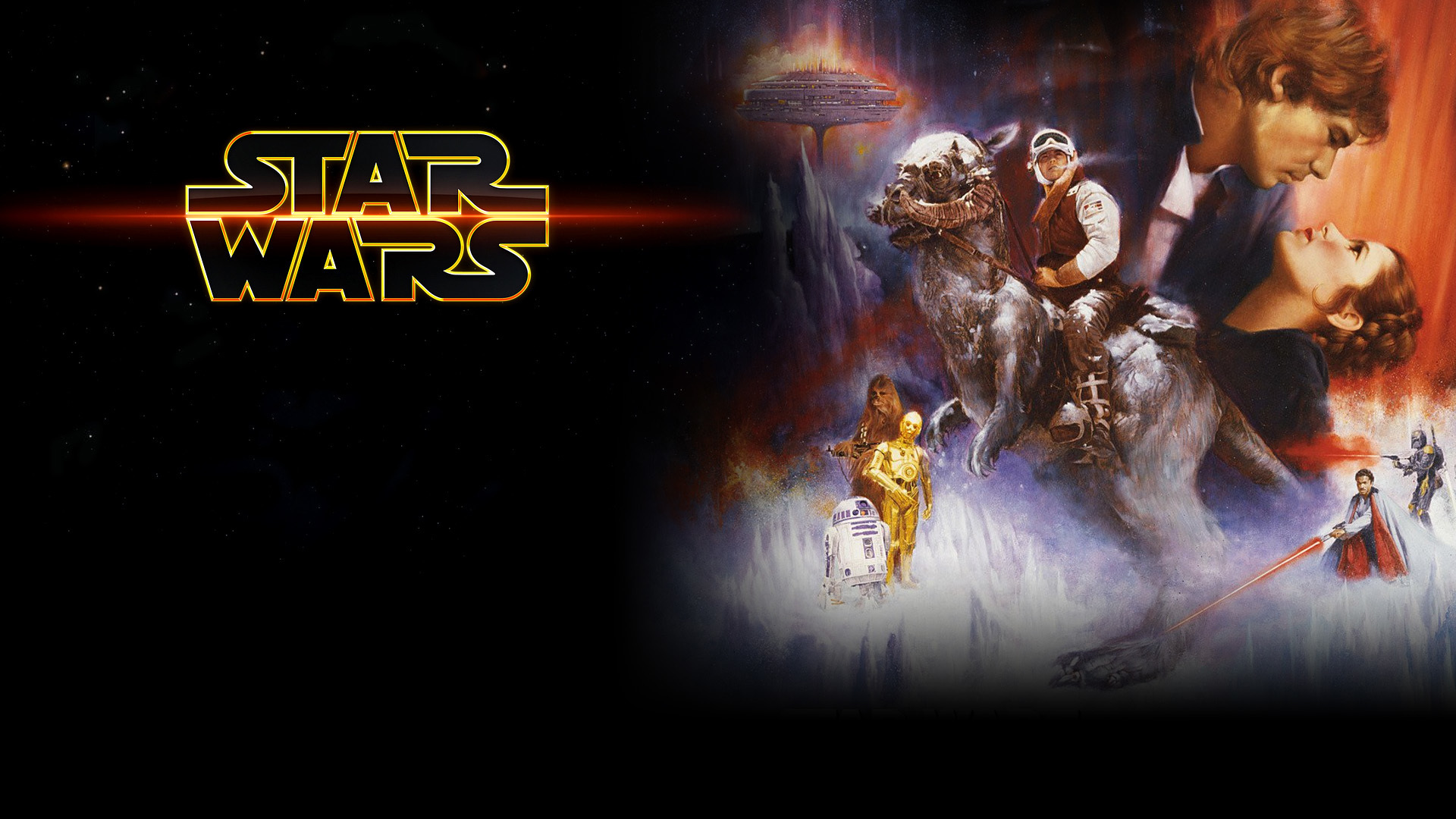 Star Wars: Han Solo and Princess Leia HD Wallpaper