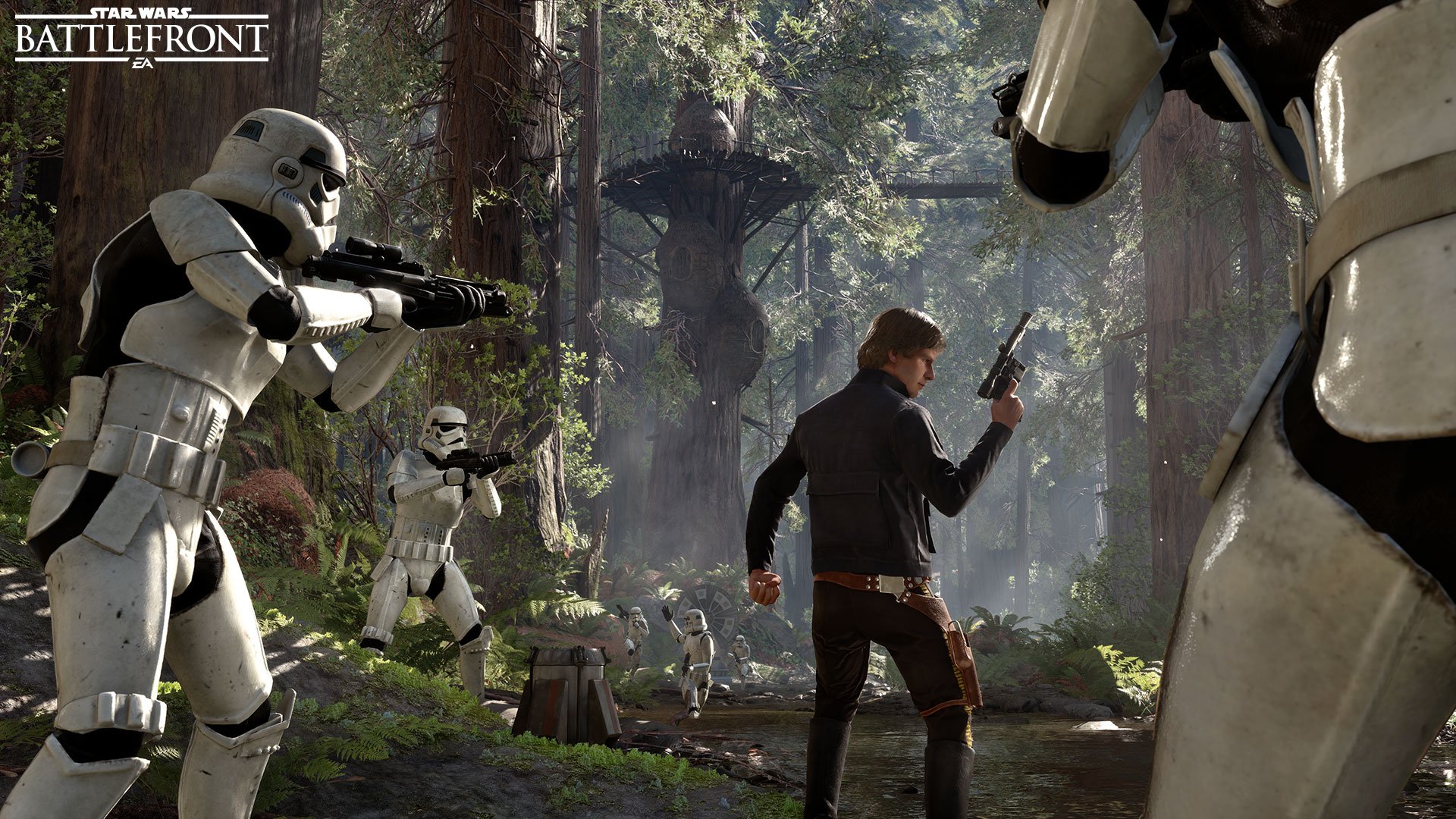 Han Solo from Star Wars Battlefront HD Wallpaper