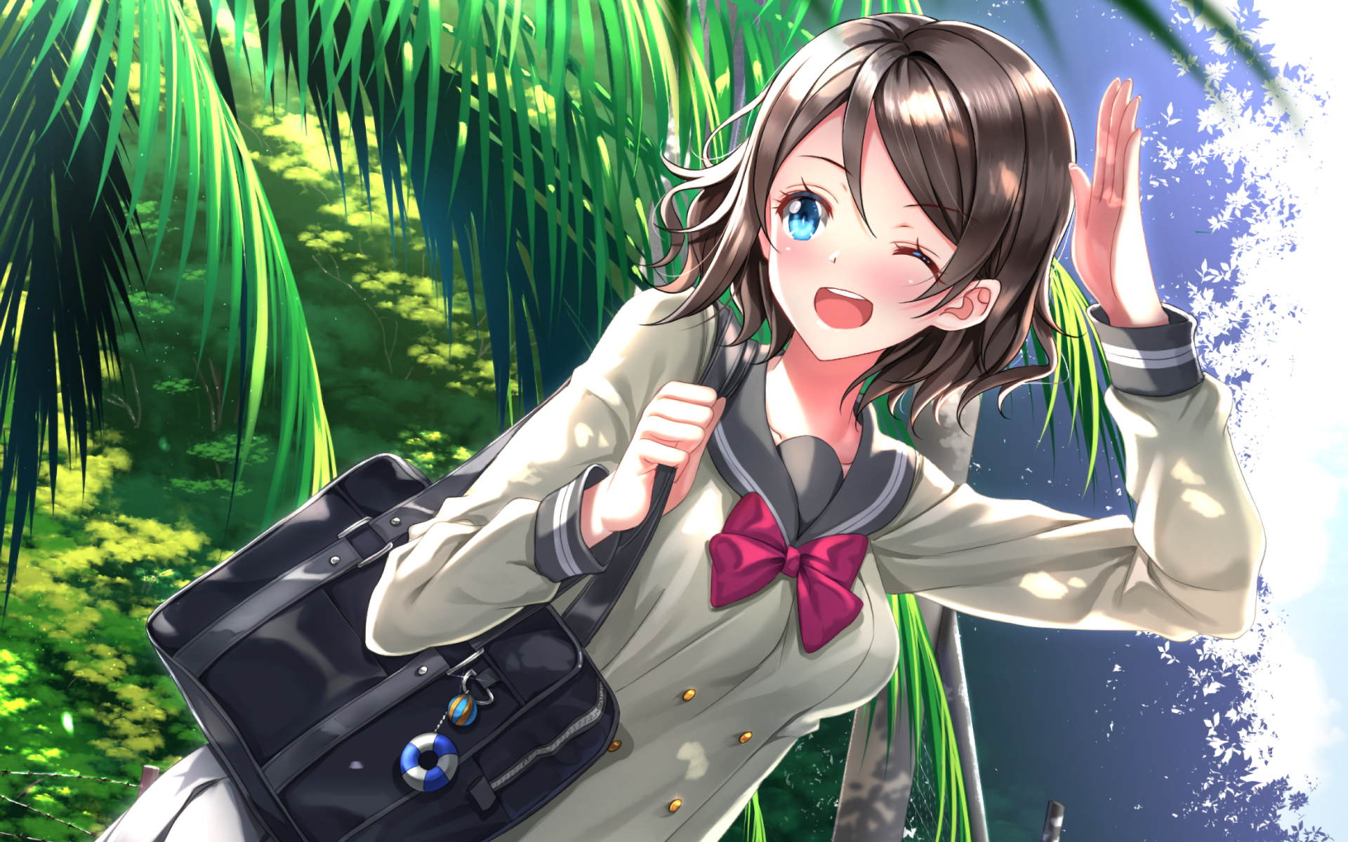 You Watanabe from Love Live! Sunshine!! HD Wallpaper