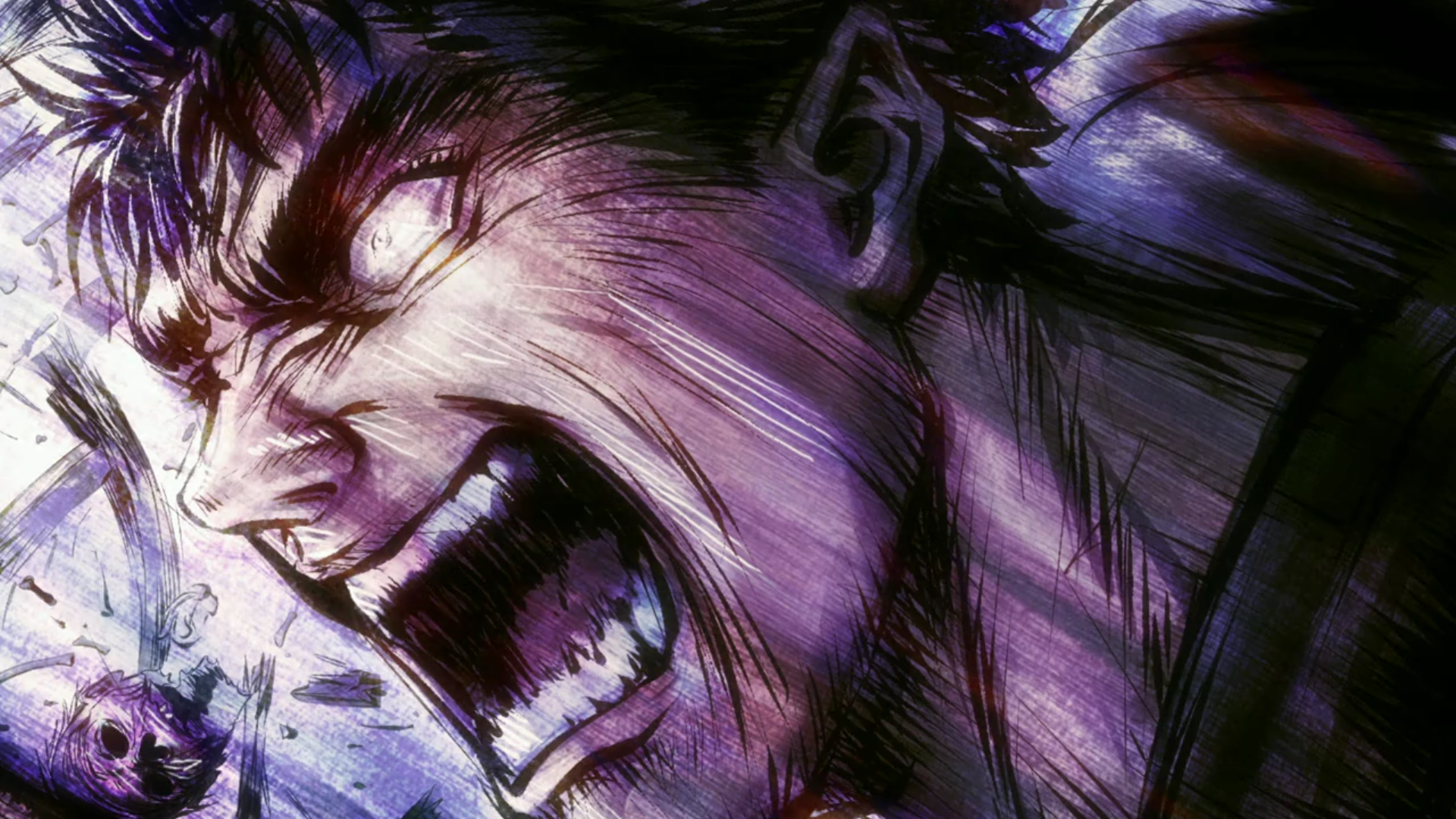 Guts from Berserk screaming HD Wallpaper