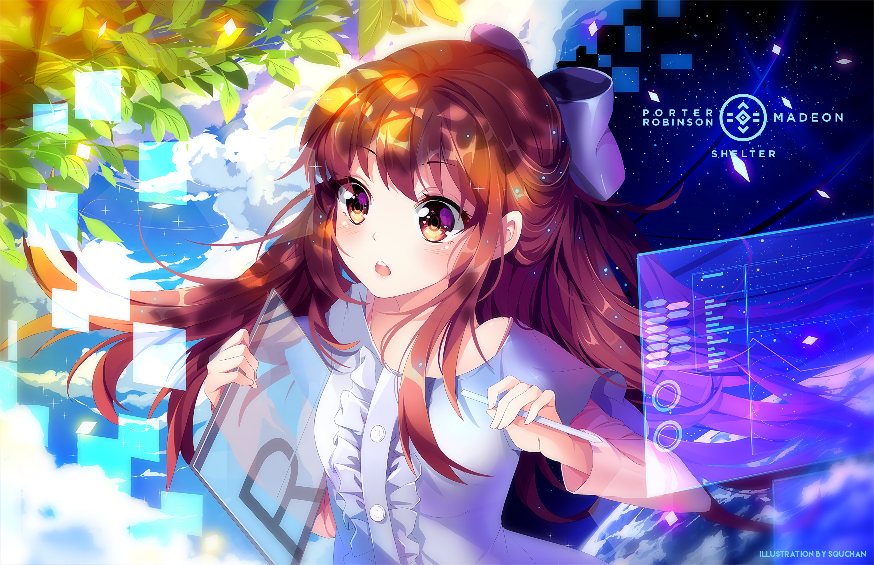 Rin from Shelter by Porter Robinson and Madeon HD Wallpaper
