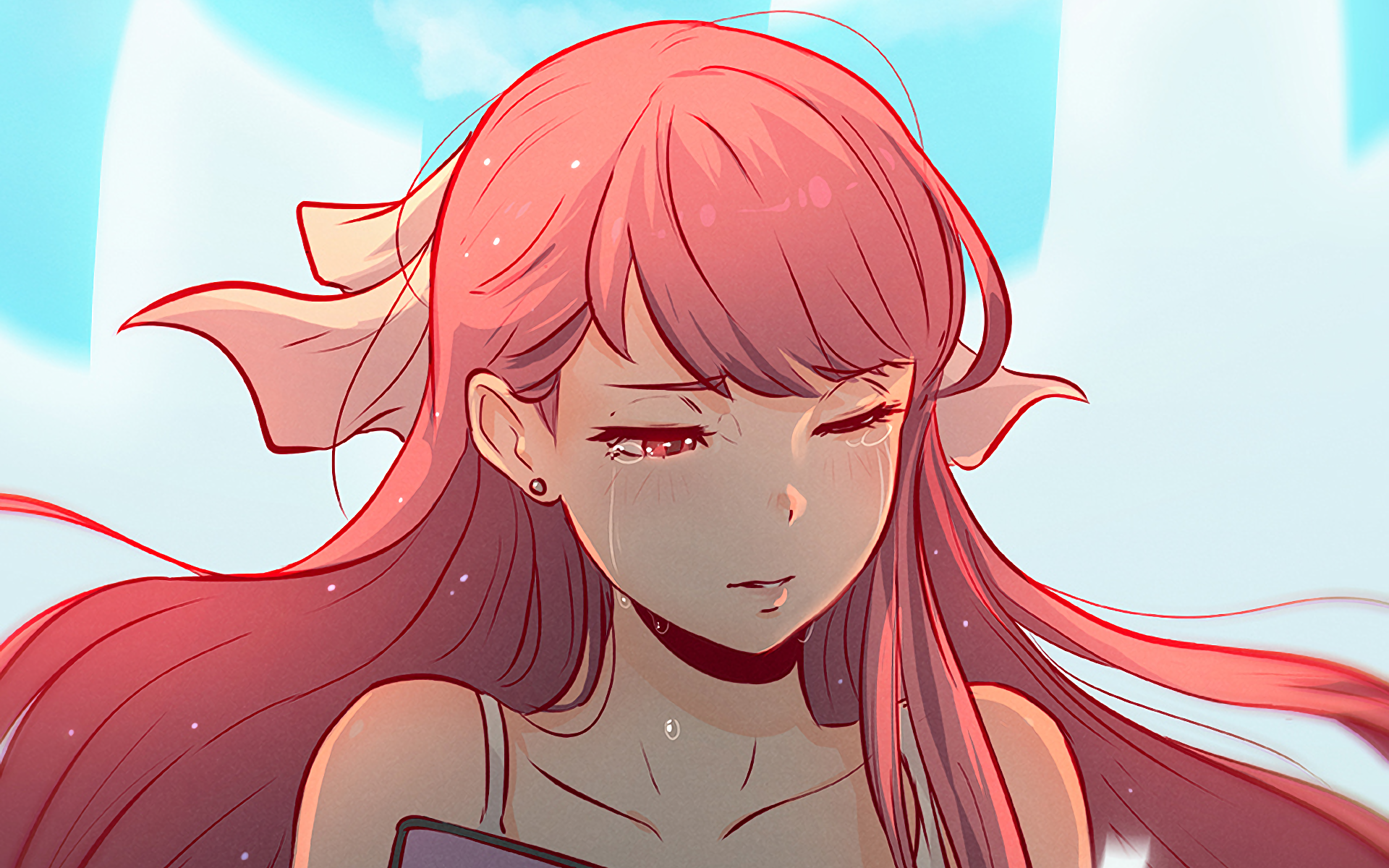 Rin from Shelter crying HD Wallpaper